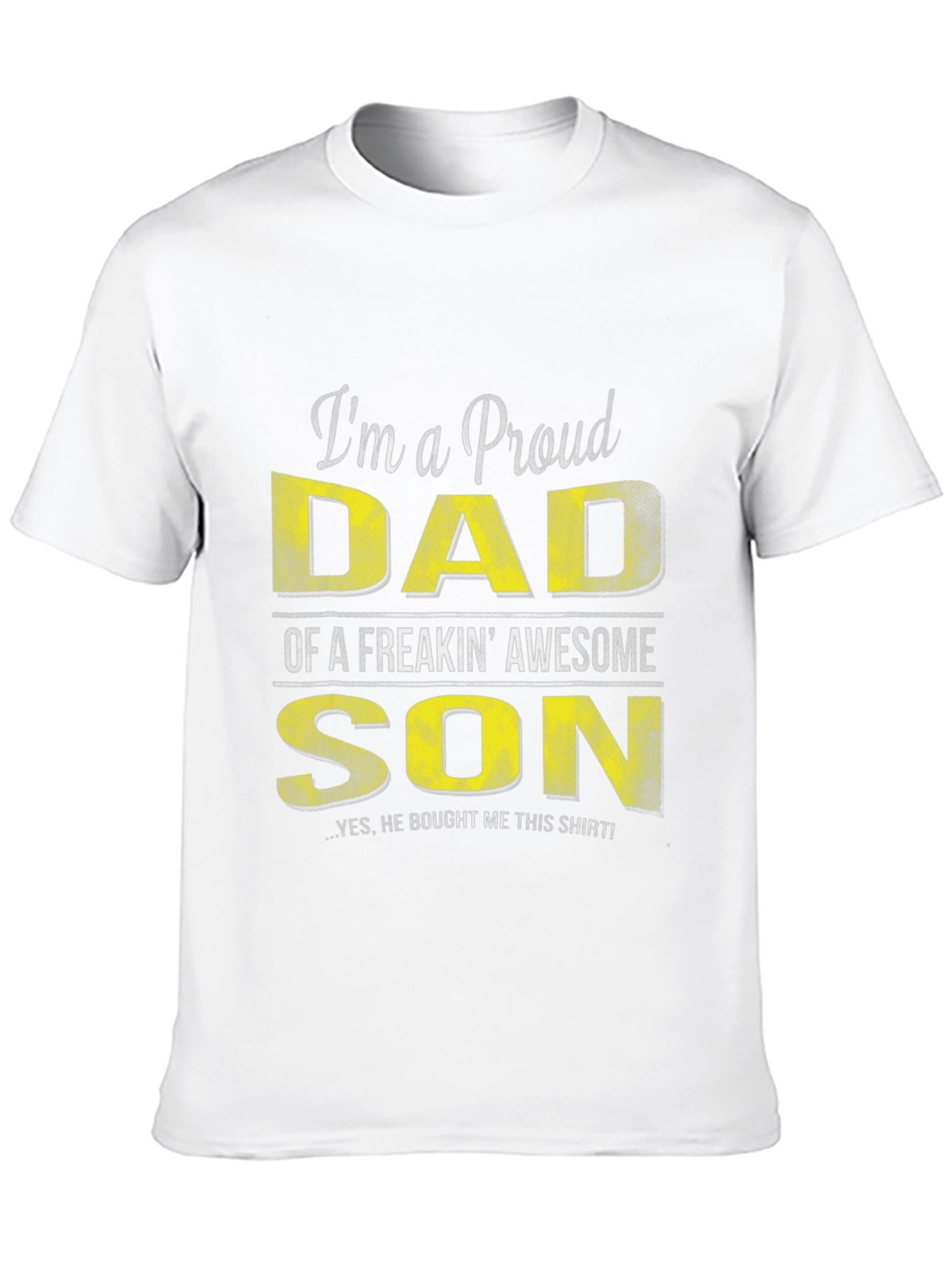 Proud Dad T-Shirt - Awesome Son Gift
