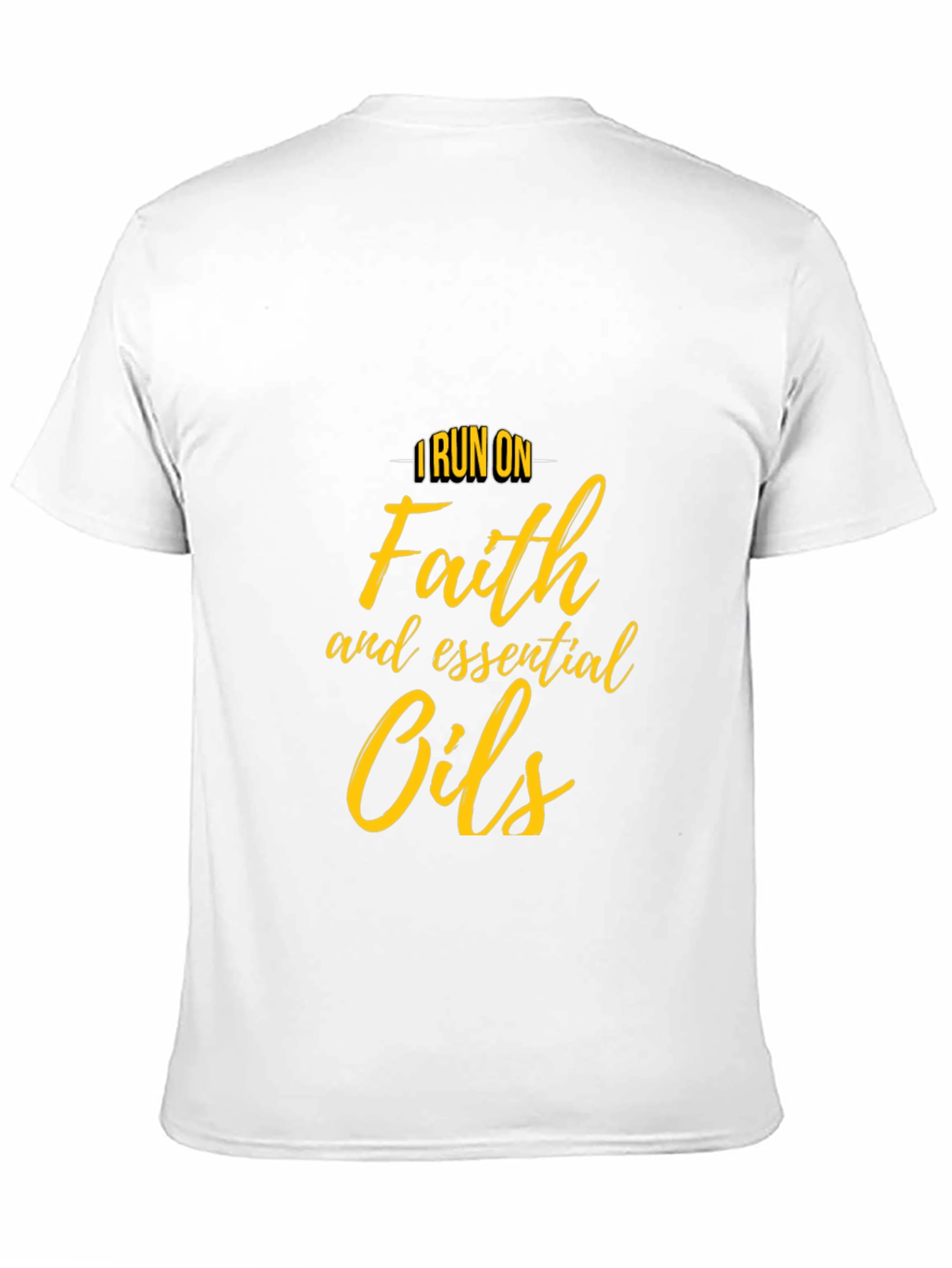 Faith & Essential Oils T-Shirt - Stylish Comfort