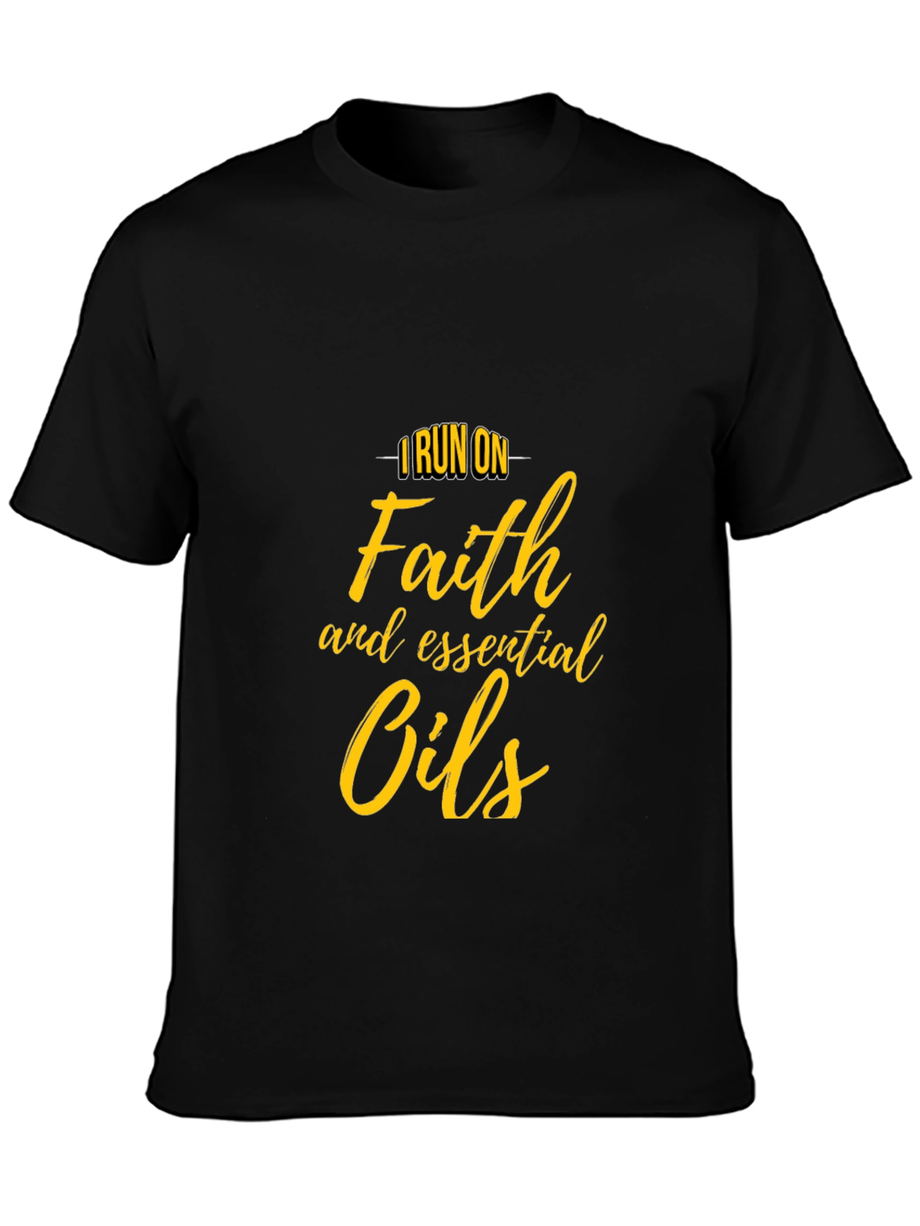 Faith & Essential Oils T-Shirt - Stylish Comfort