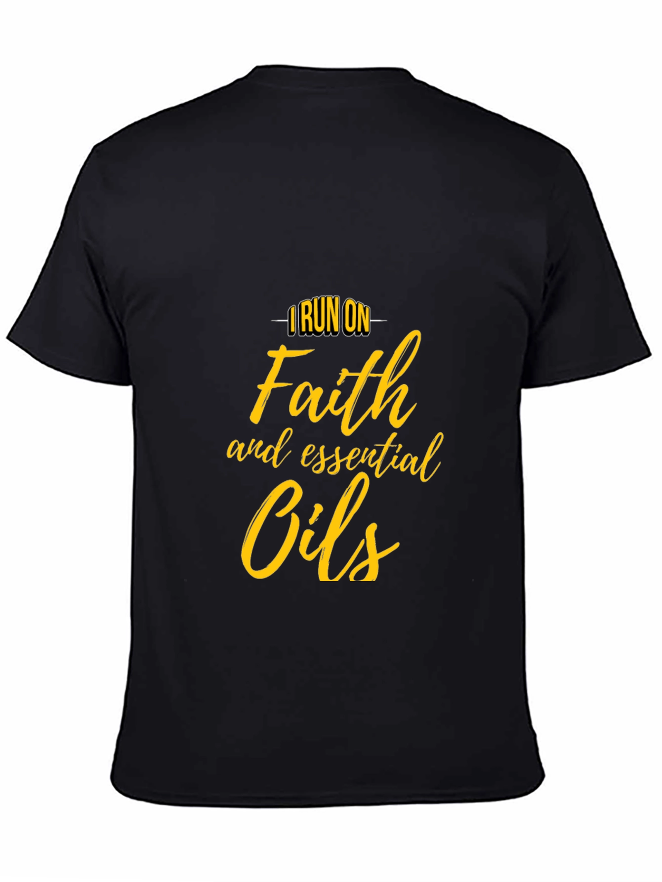 Faith & Essential Oils T-Shirt - Stylish Comfort