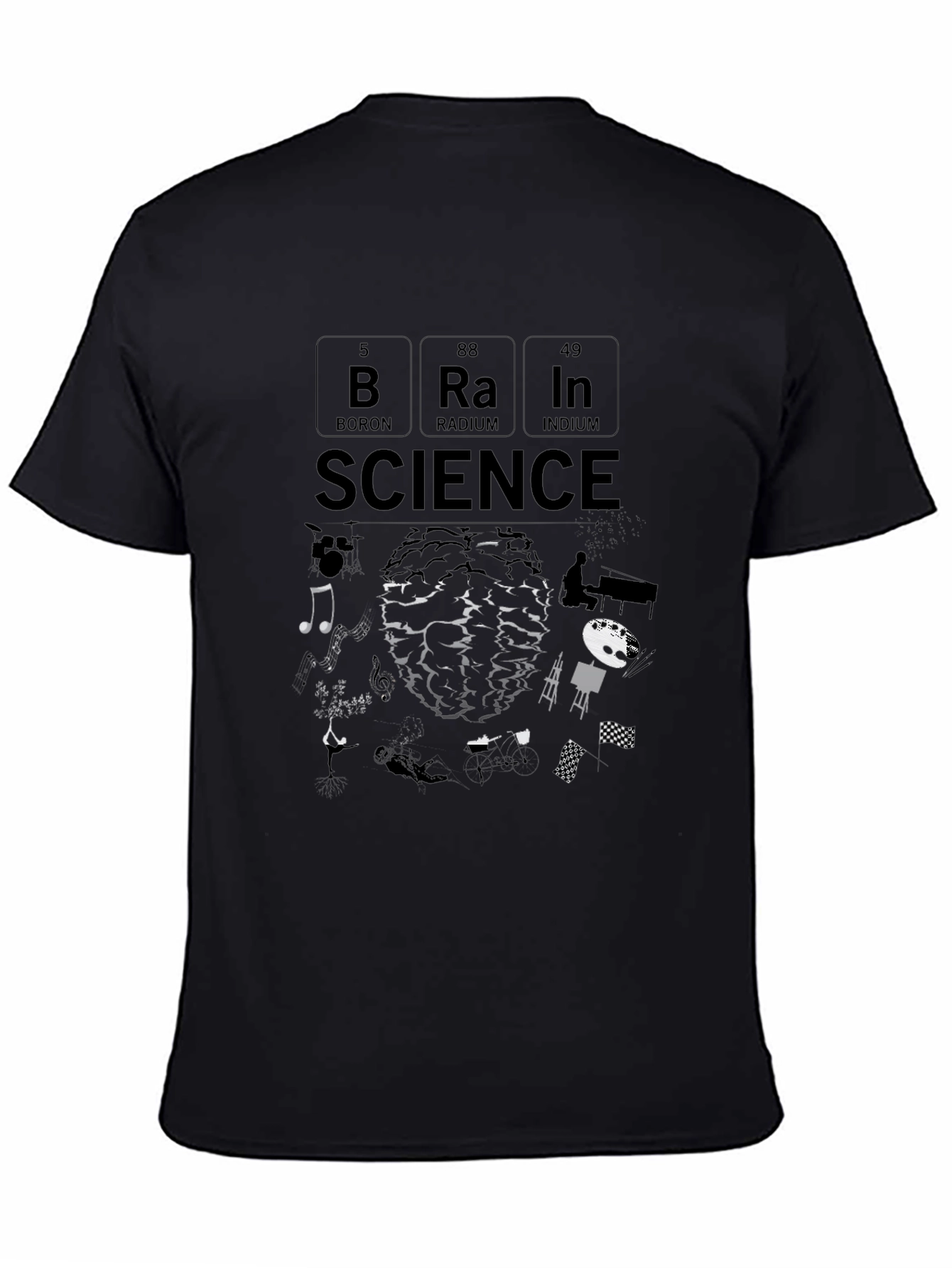 Science Brain T-Shirt - Creative & Unique Design