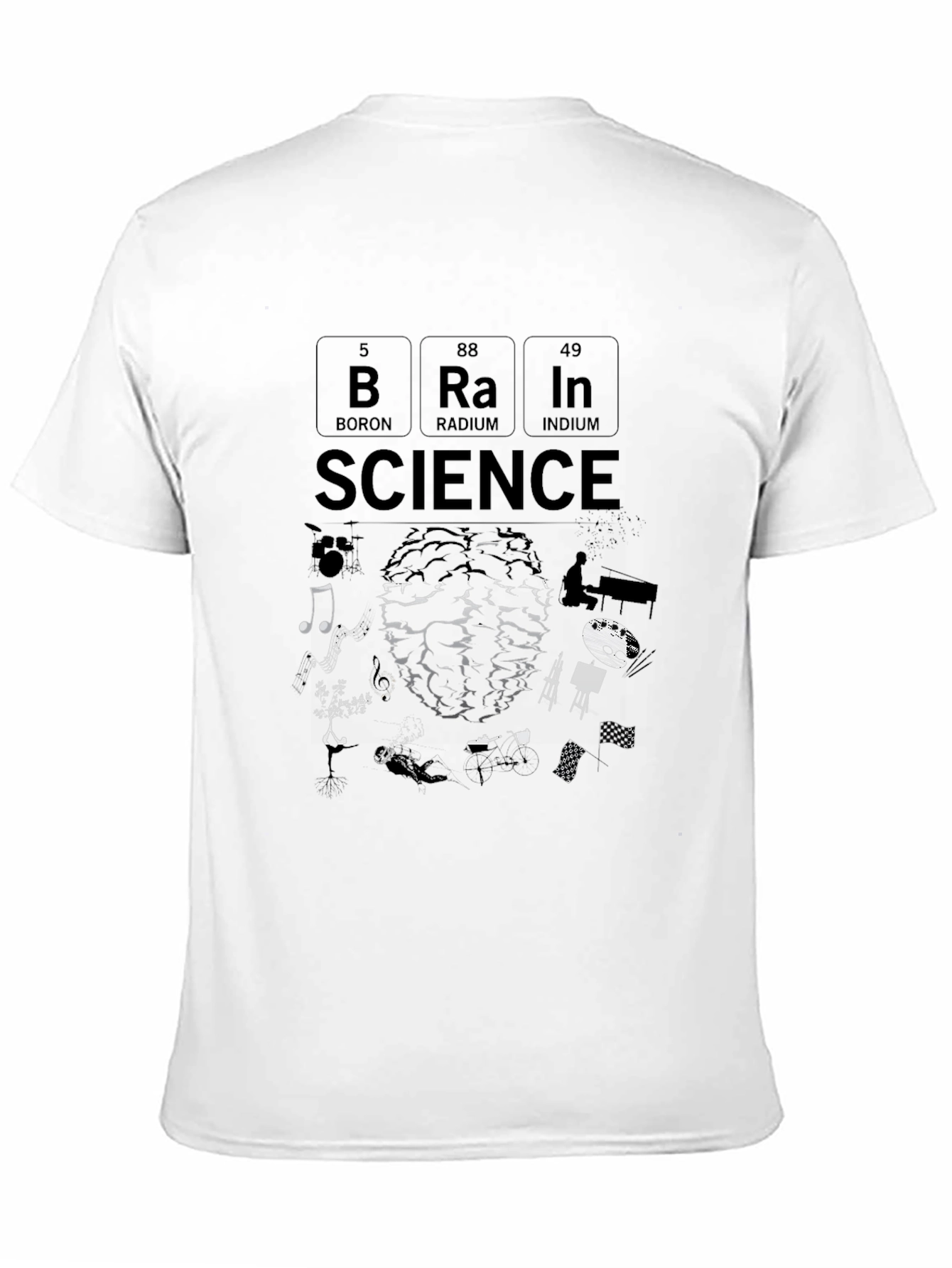 Science Brain T-Shirt - Creative & Unique Design