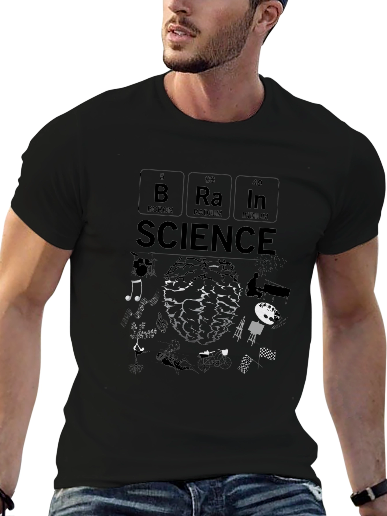 Science Brain T-Shirt - Creative & Unique Design