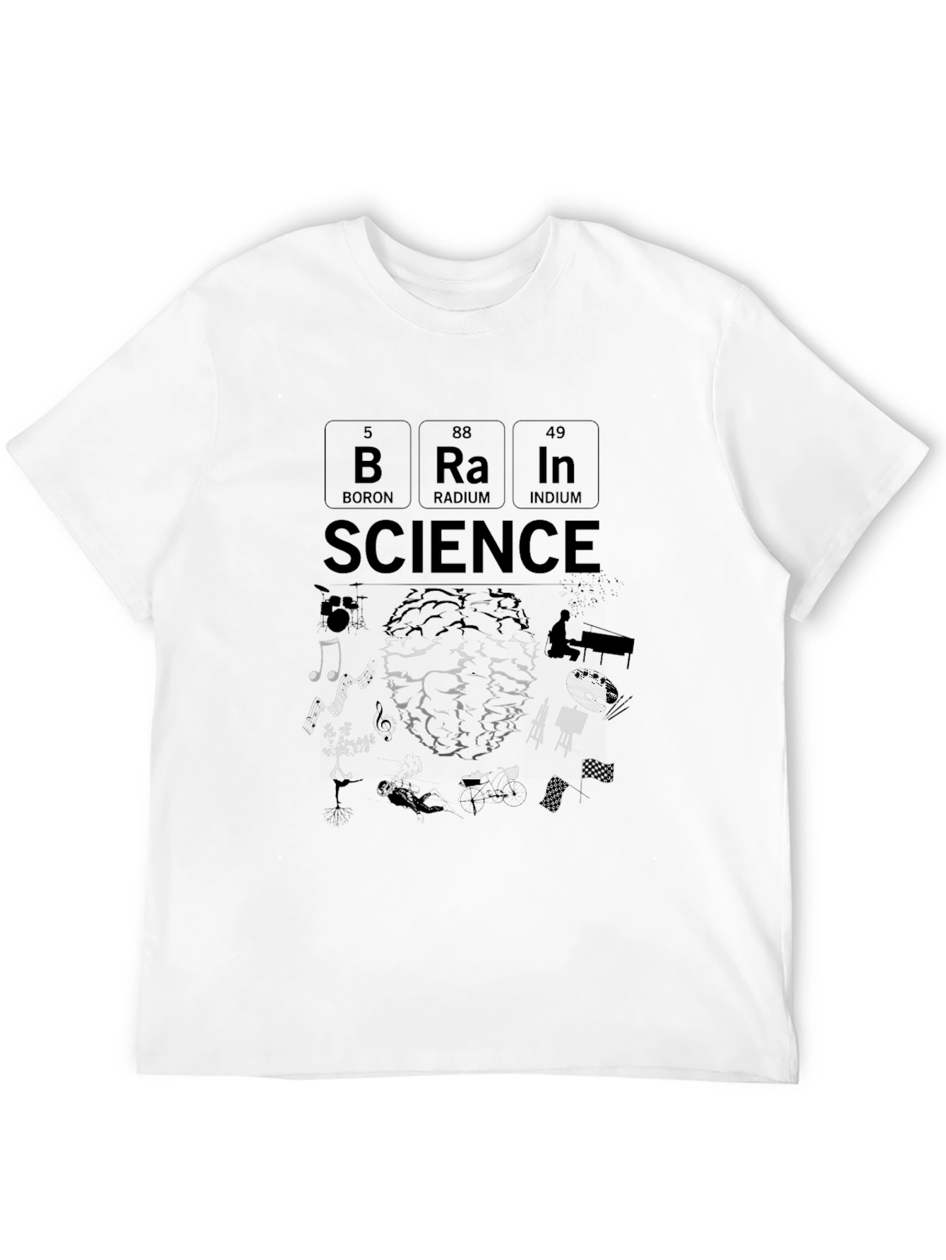 Science Brain T-Shirt - Creative & Unique Design