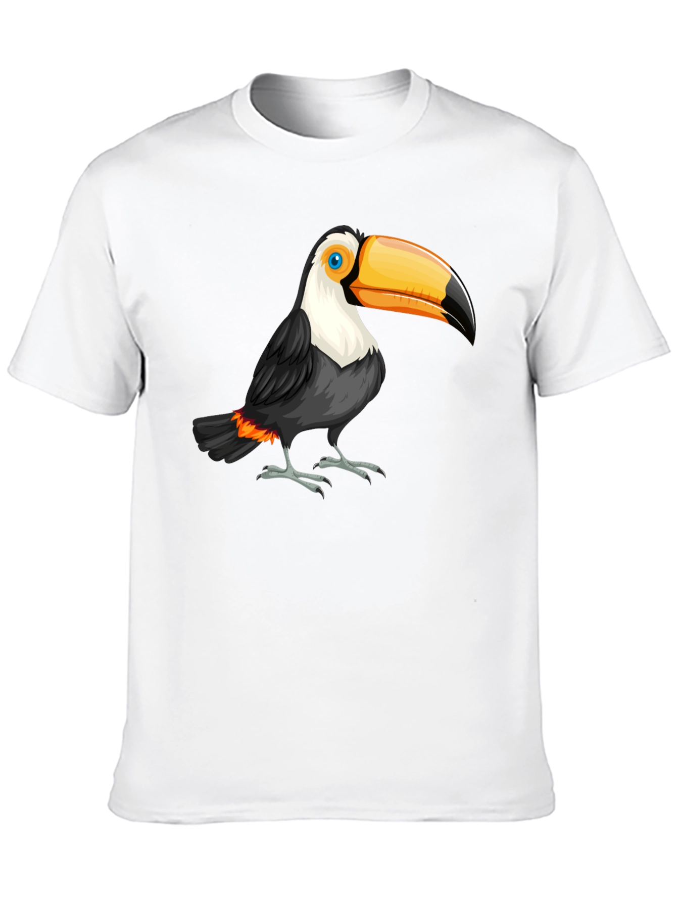 Toucan Graphic Black T-Shirt