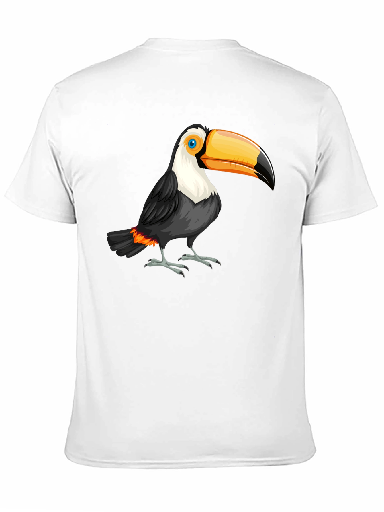 Toucan Graphic Black T-Shirt