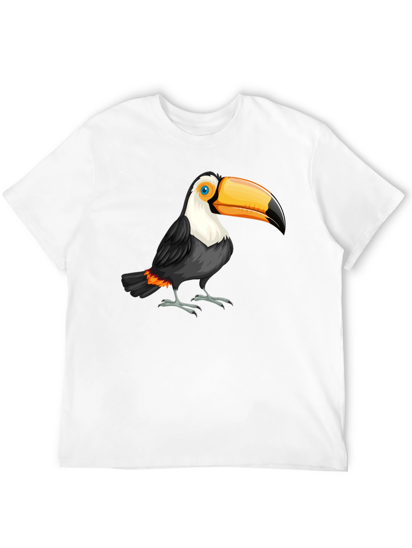 Toucan Graphic Black T-Shirt