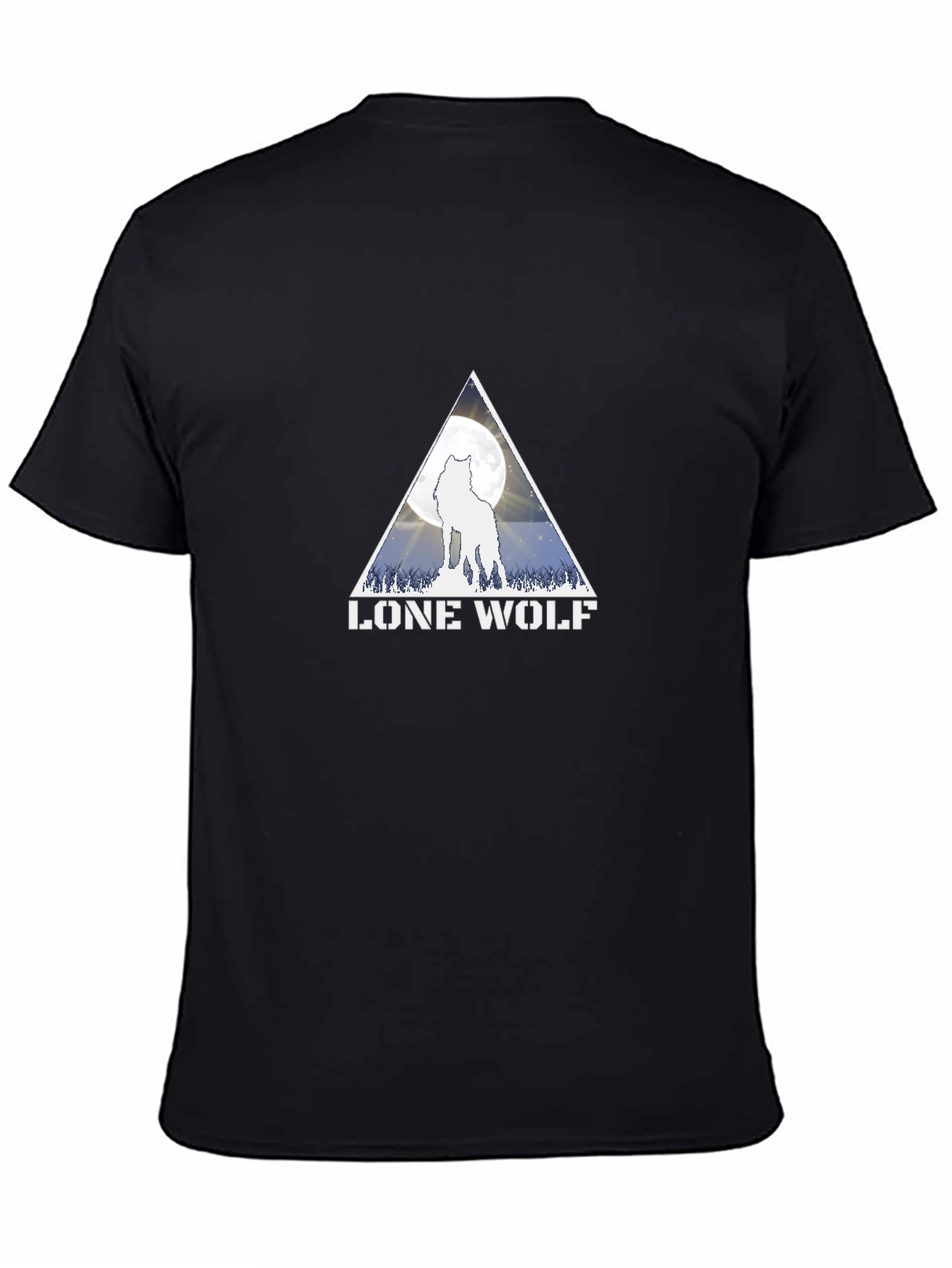 Lone Wolf Graphic Tee - Black T-Shirt