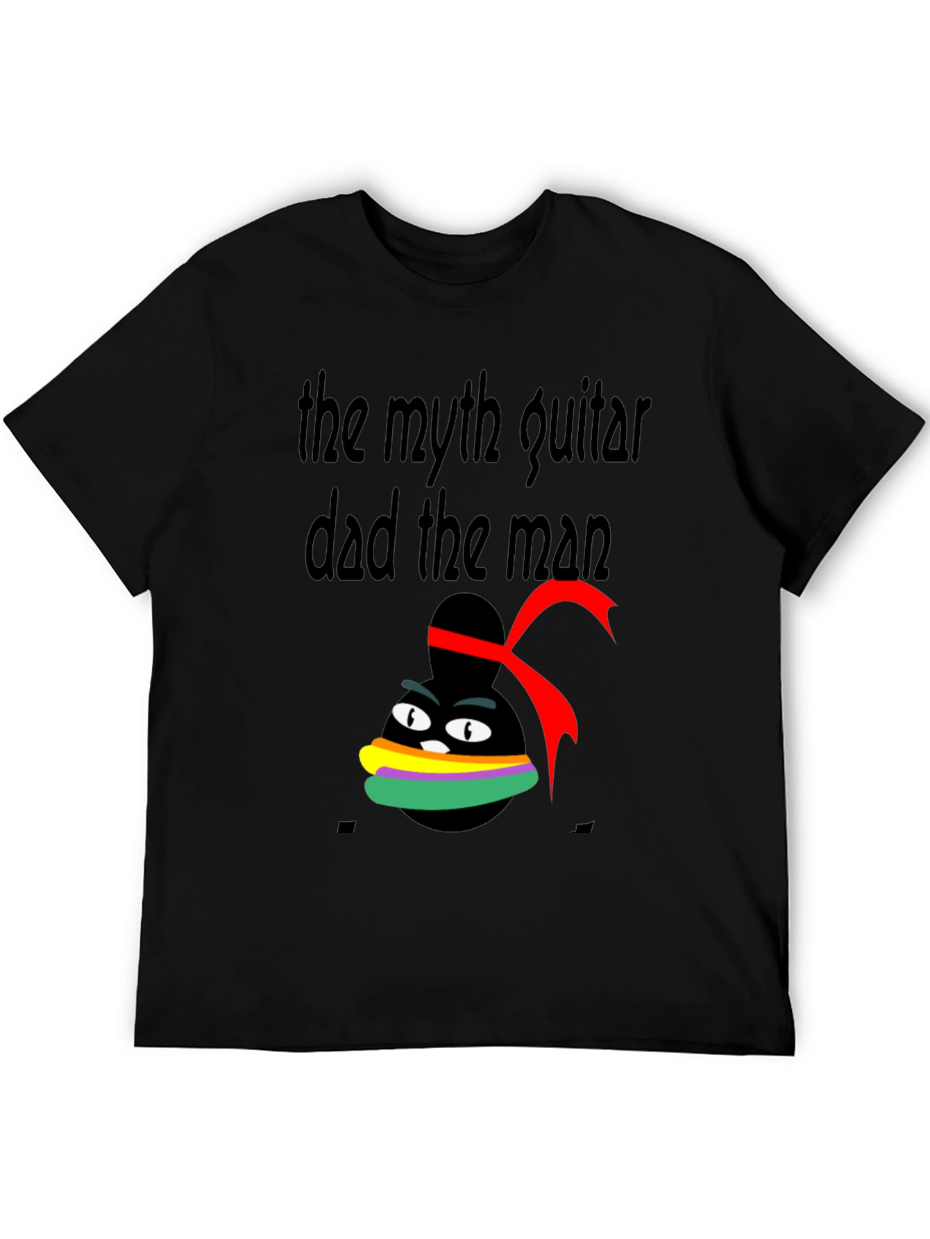 Myth Guitar Dad Man Graphic Tee