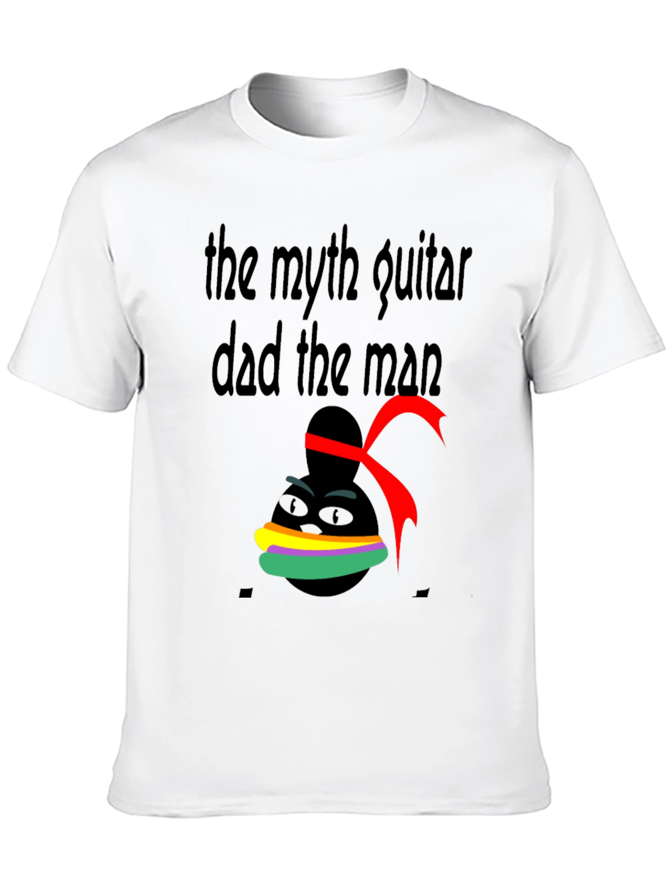 Myth Guitar Dad Man Graphic Tee