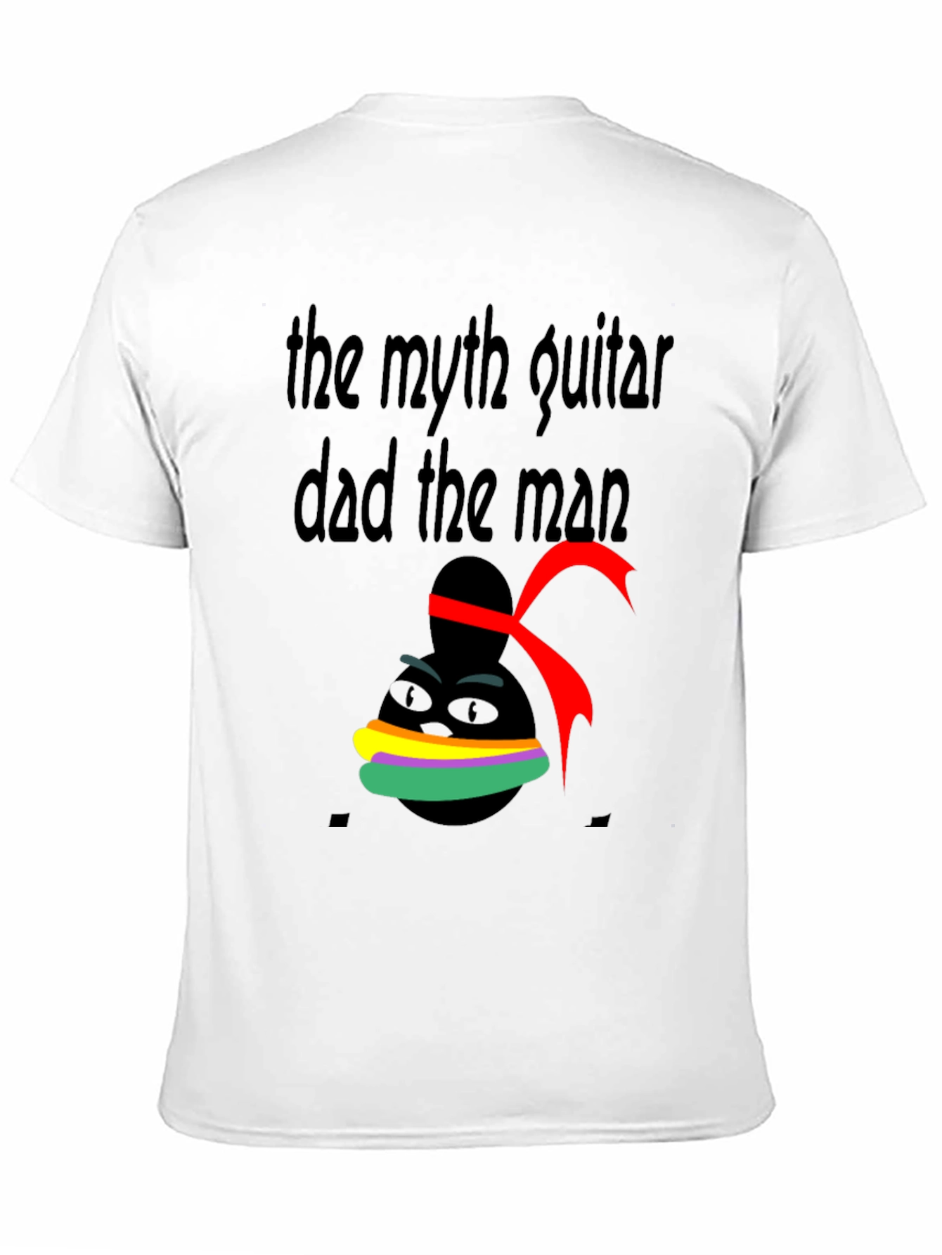 Myth Guitar Dad Man Graphic Tee