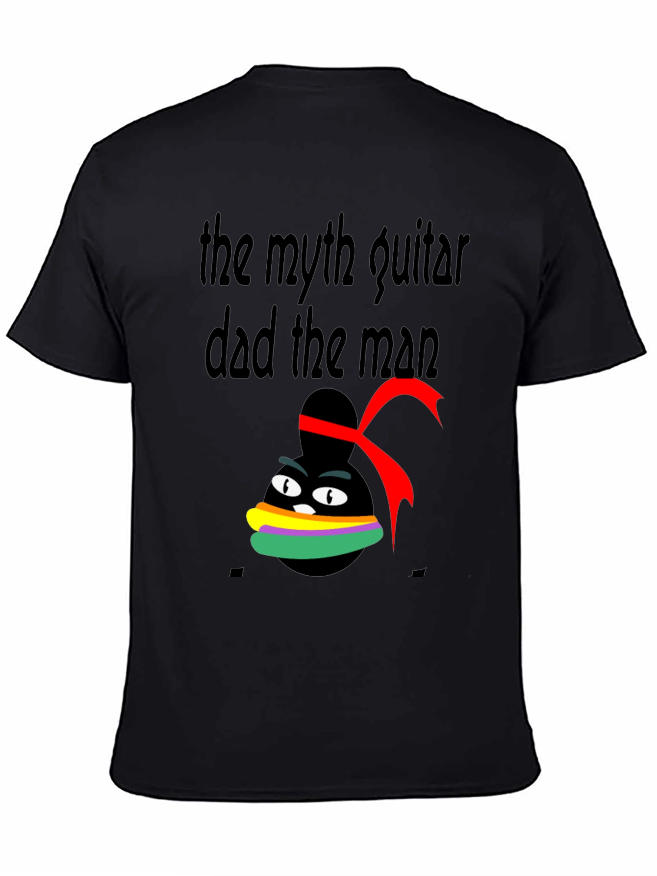 Myth Guitar Dad Man Graphic Tee