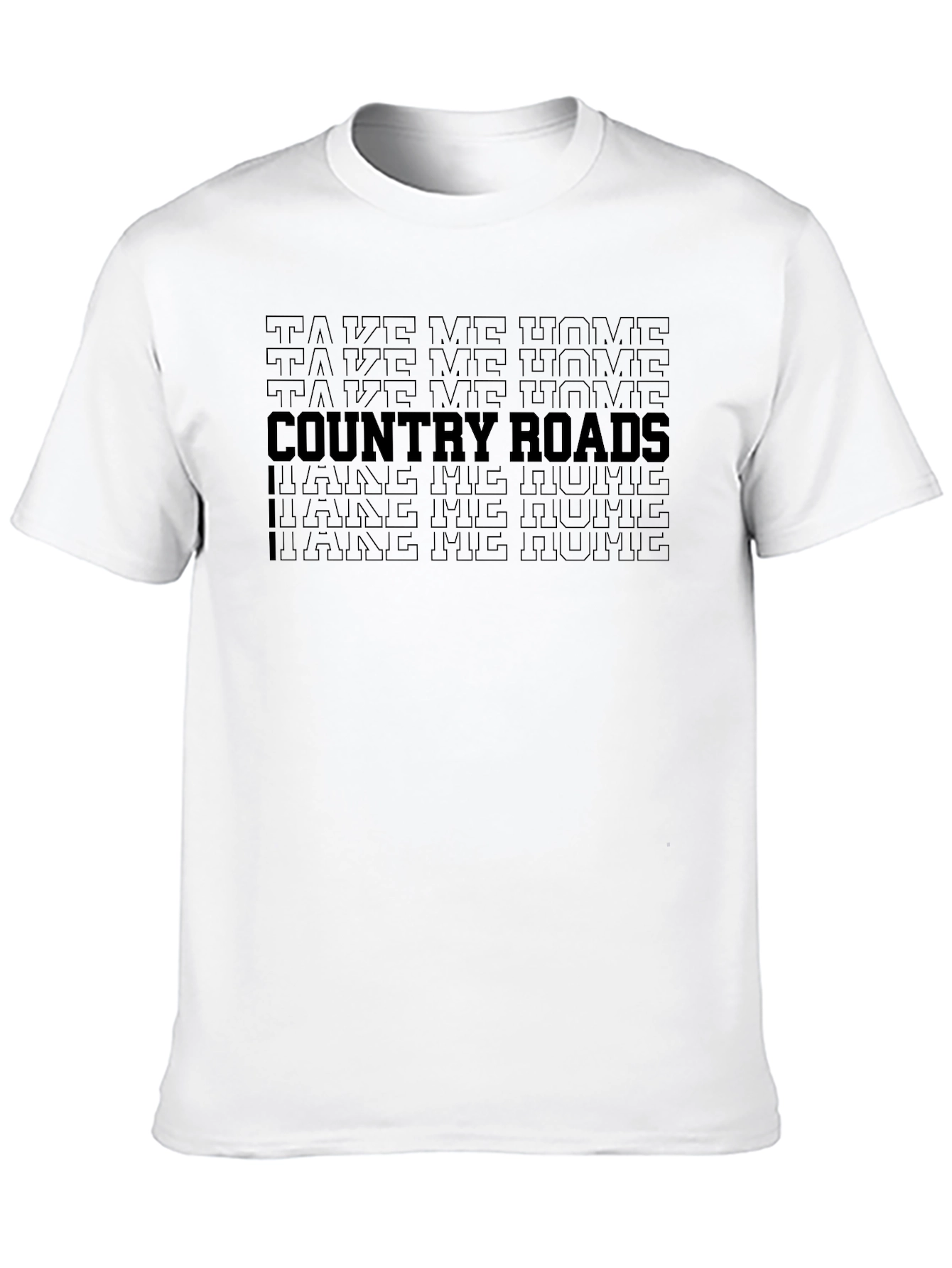 Country Roads Graphic T-Shirt
