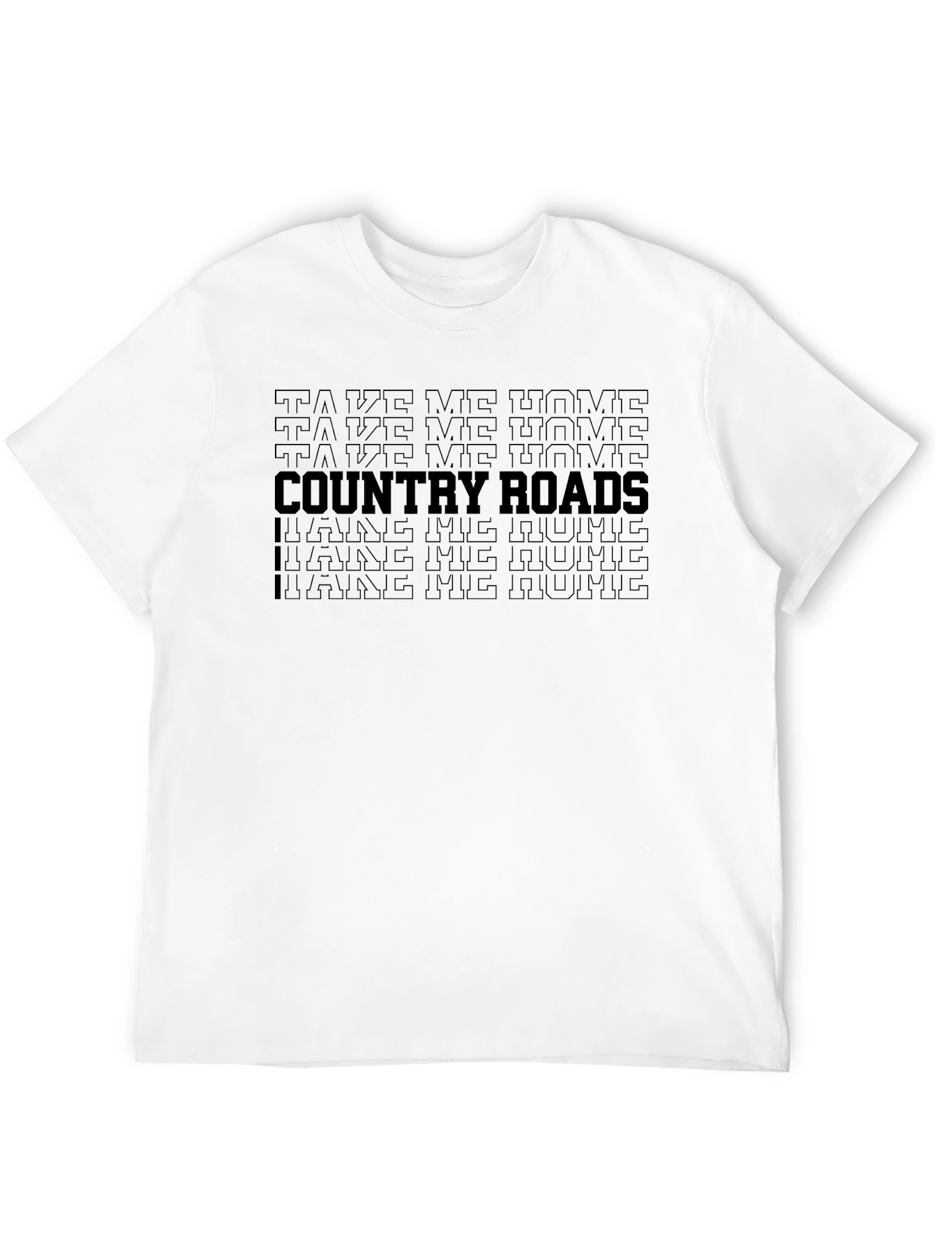 Country Roads Graphic T-Shirt