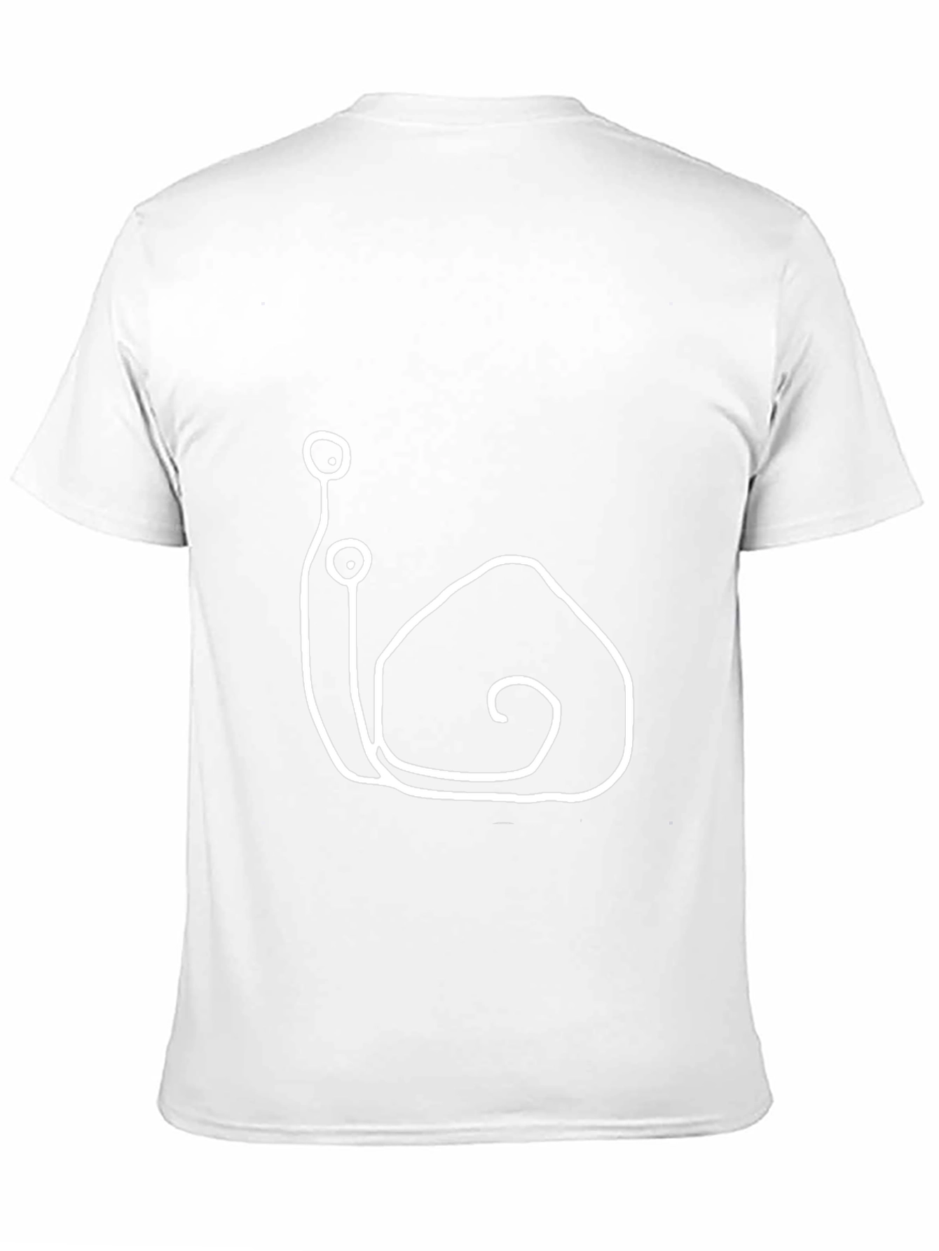 Snail Graphic Tee - Black Casual T-Shirt
