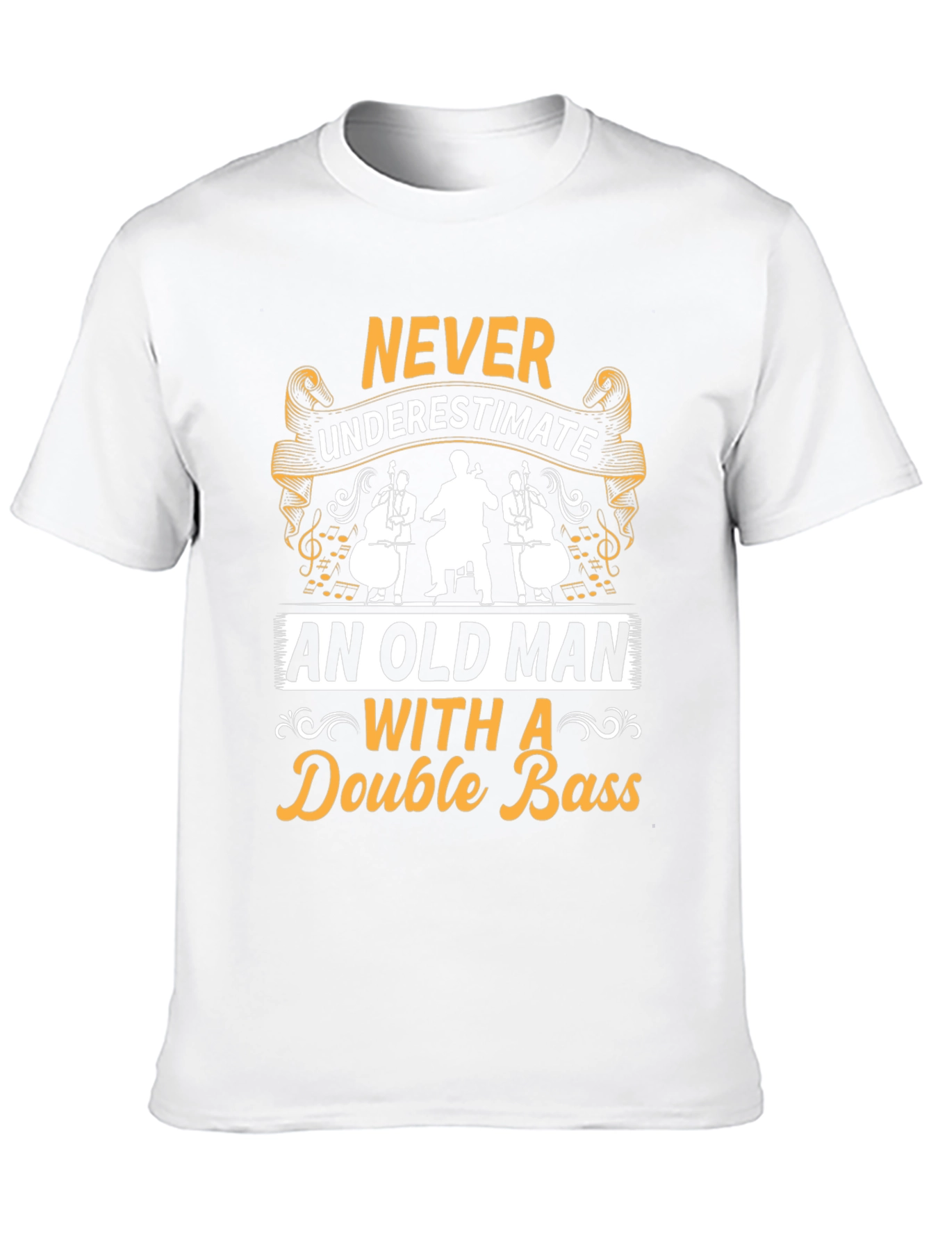 Double Bass Old Man T-Shirt