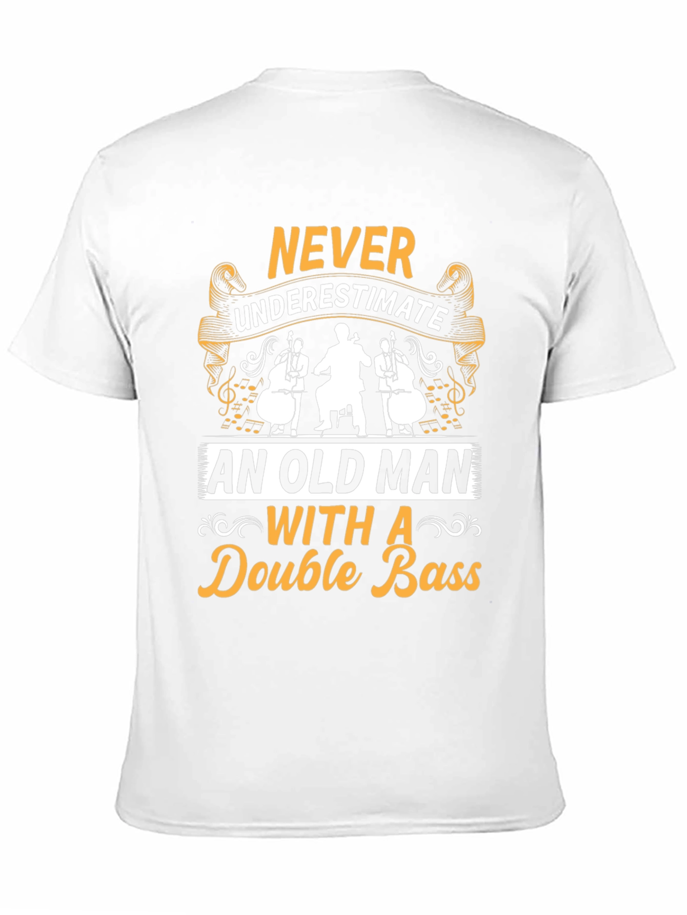Double Bass Old Man T-Shirt