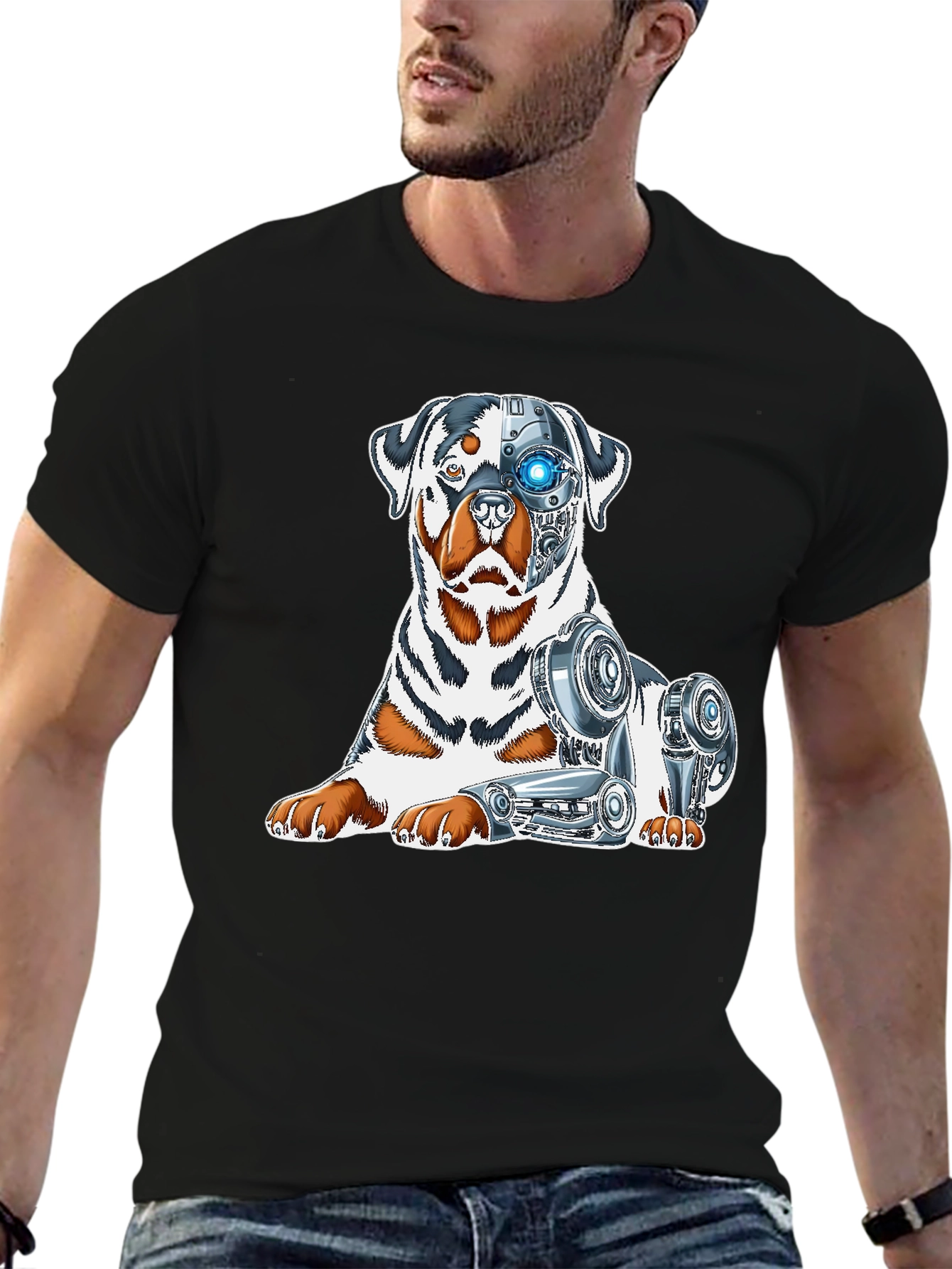 Cyberdog Rottweiler T-Shirt