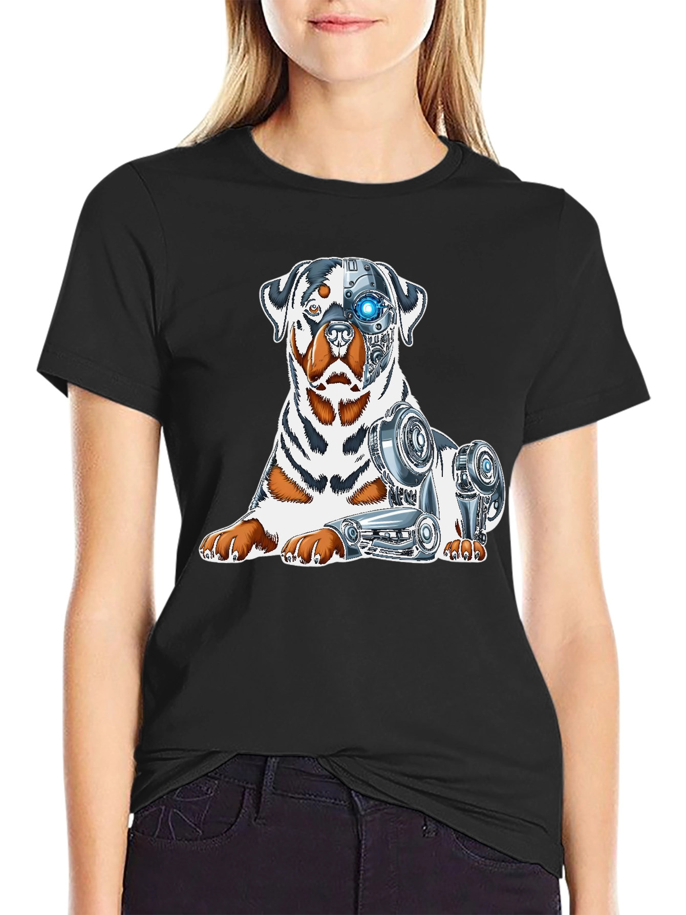 Cyberdog Rottweiler T-Shirt