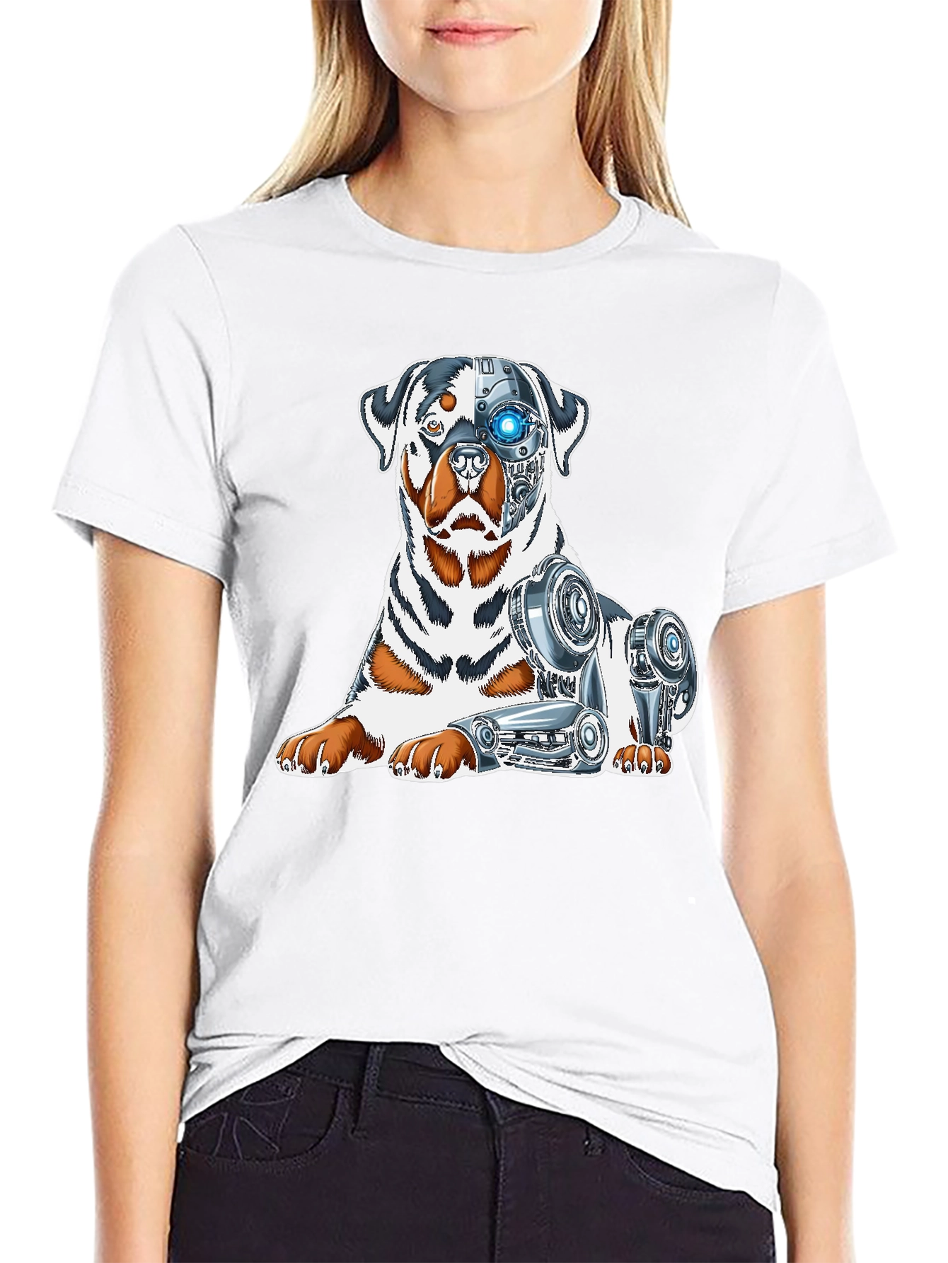 Cyberdog Rottweiler T-Shirt