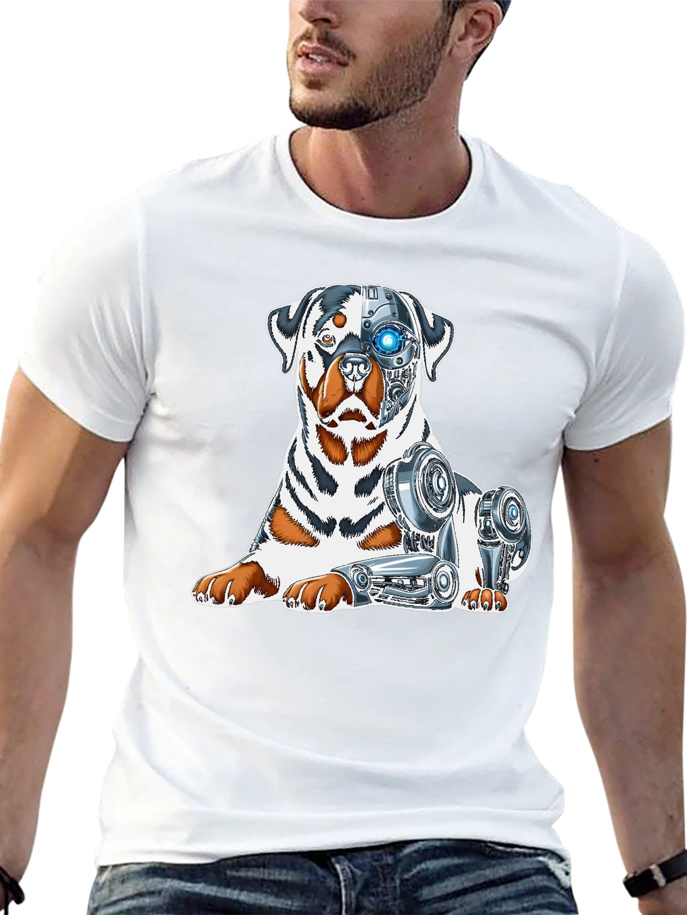 Cyberdog Rottweiler T-Shirt
