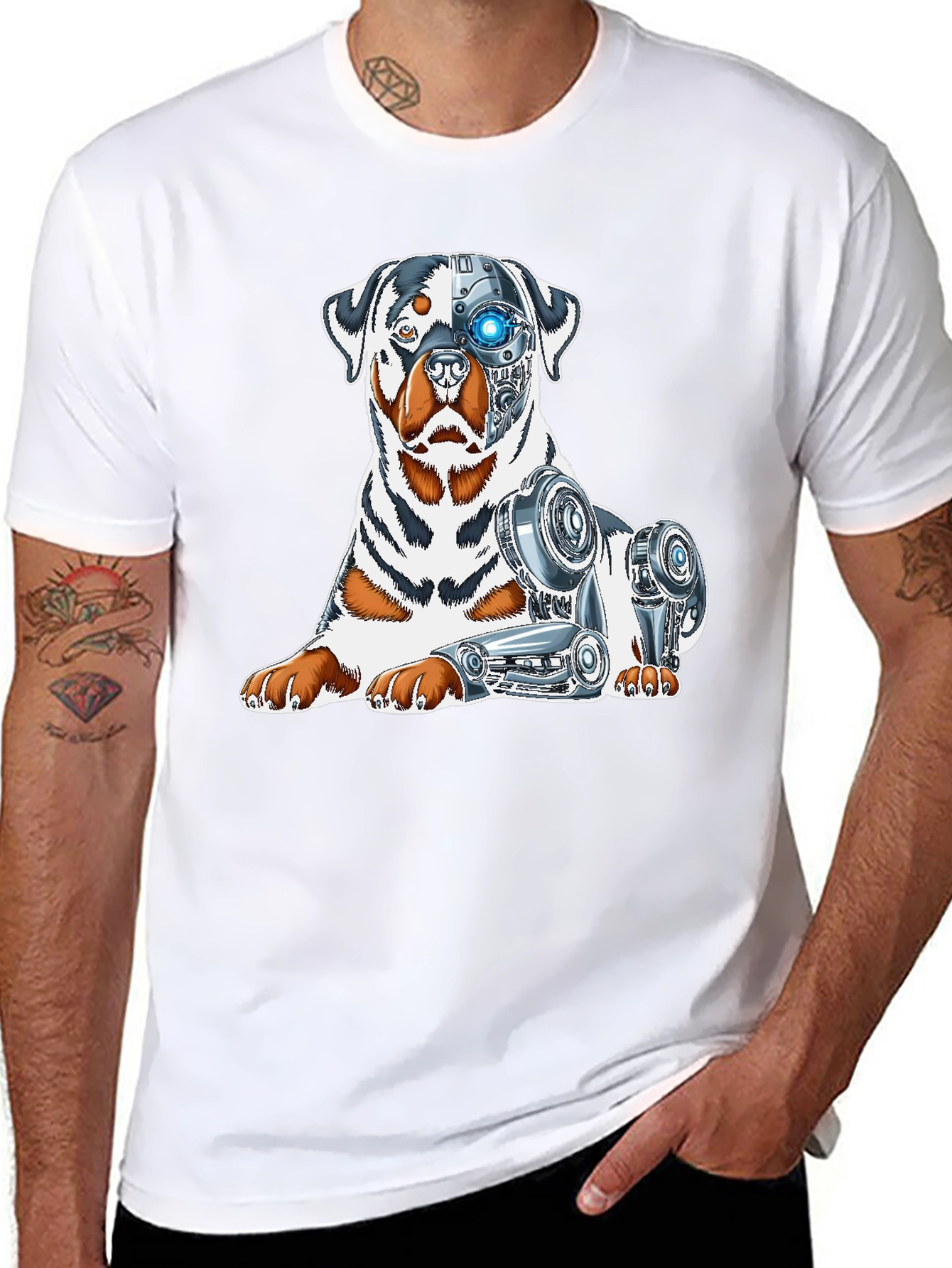 Cyberdog Rottweiler T-Shirt
