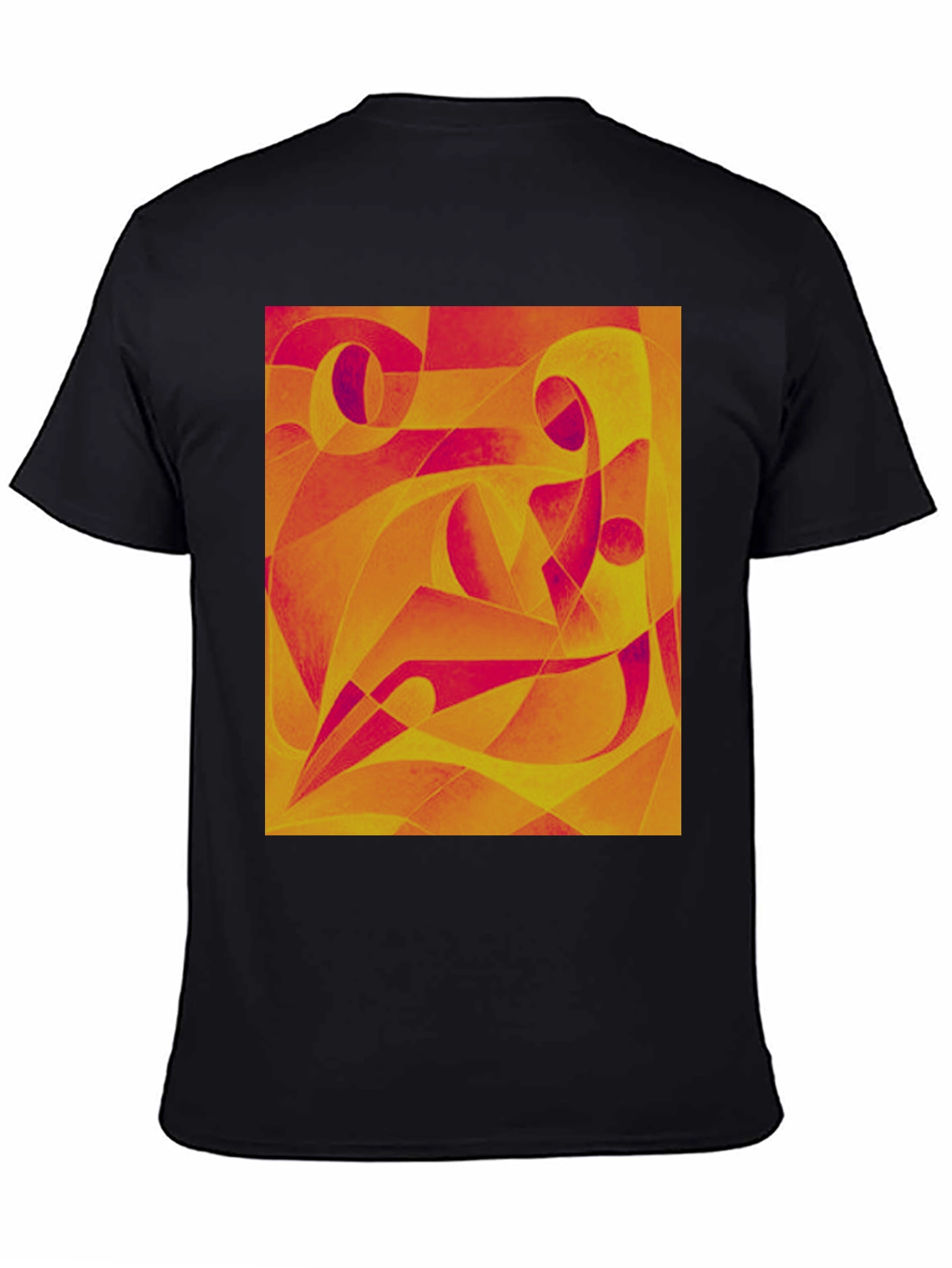 Abstract Art Graphic Tee - Modern Style
