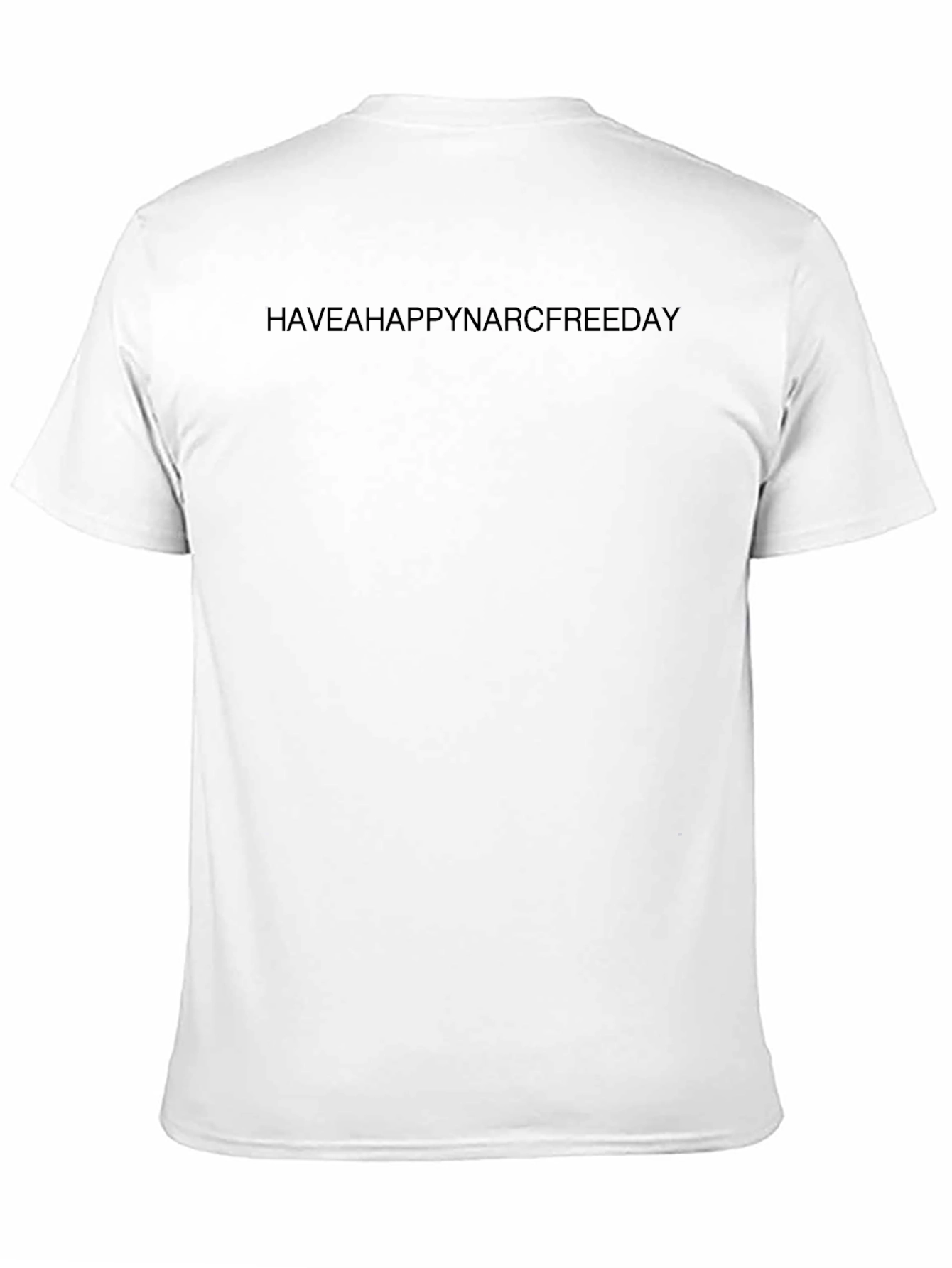 HAVEAHAPPYNARCFREEDAY Black Tee
