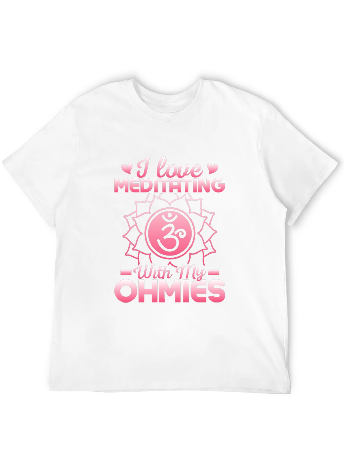 I Love Meditating Ohmies T-Shirt