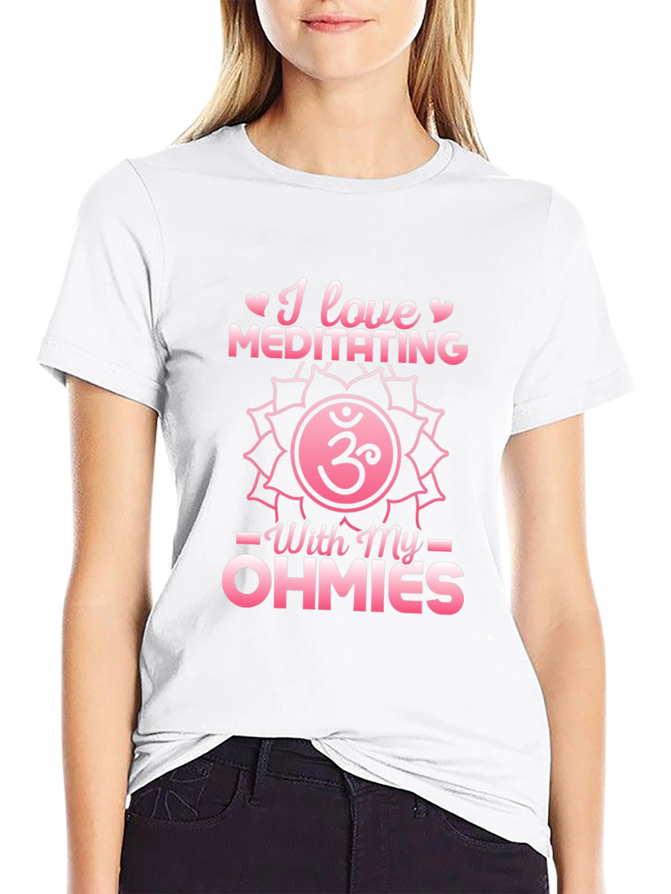 I Love Meditating Ohmies T-Shirt