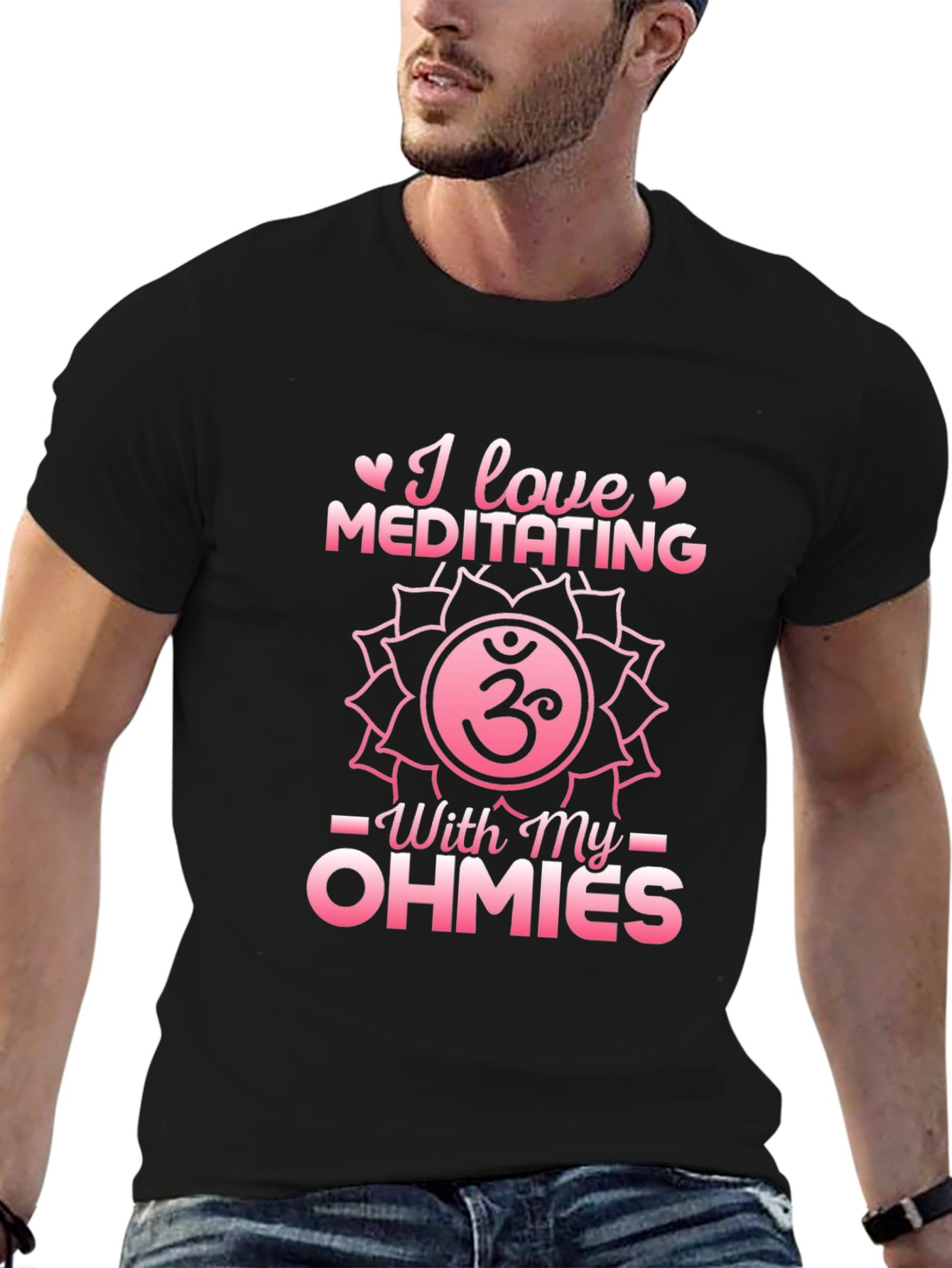 I Love Meditating Ohmies T-Shirt
