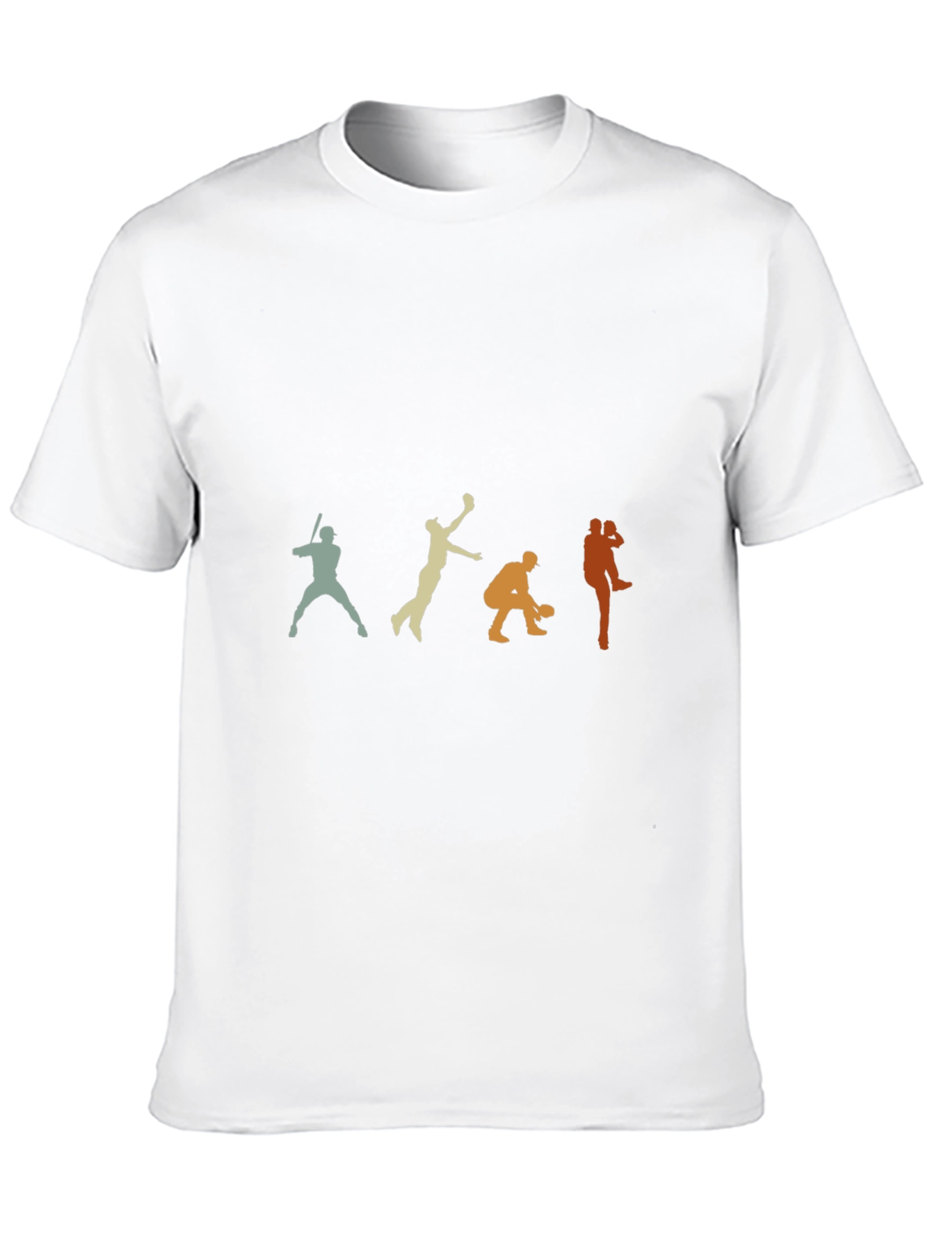 Baseball Evolution Graphic T-Shirt - Black