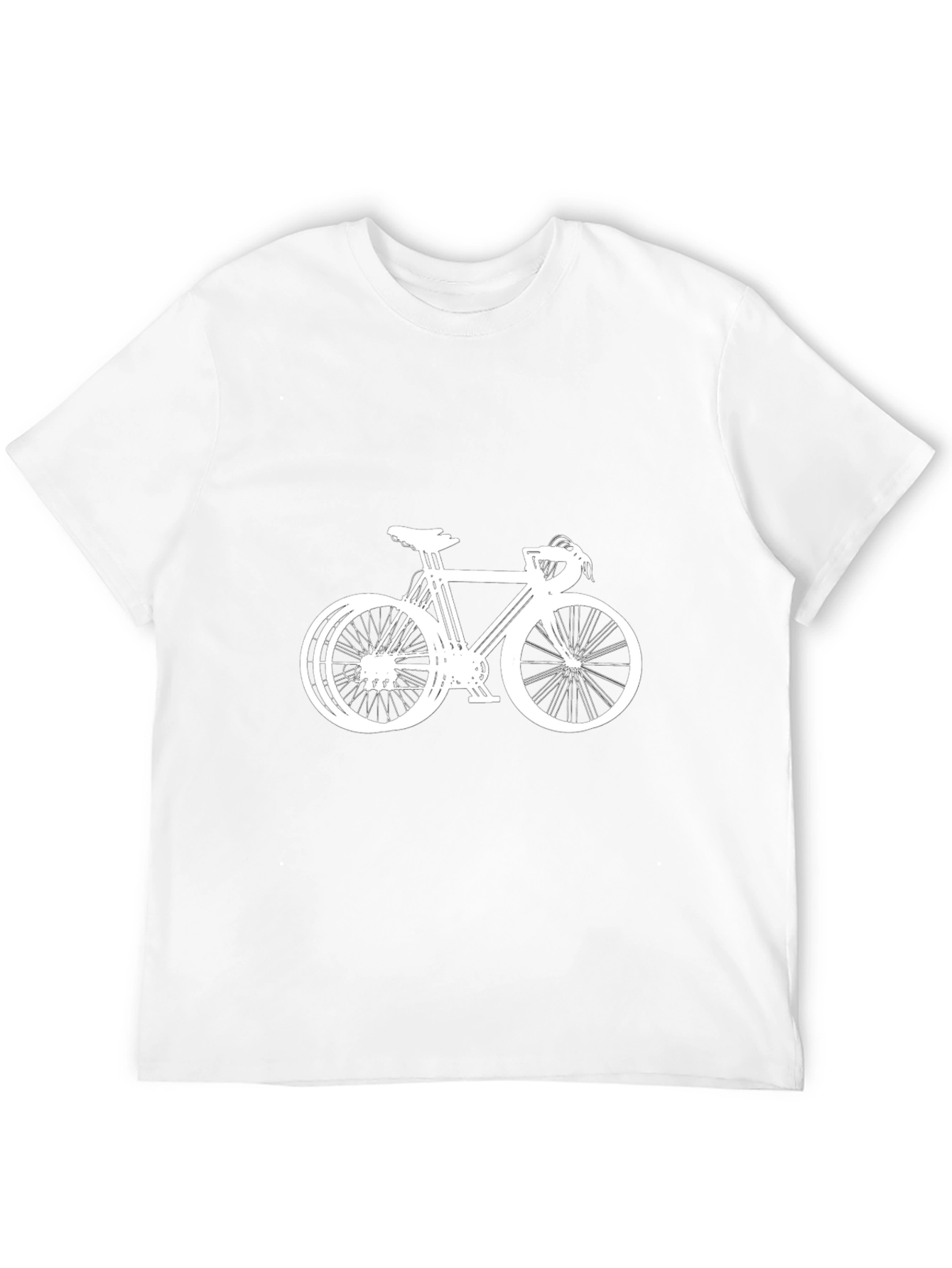 Bicycle Graphic T-Shirt - Stylish Bike Lover Tee
