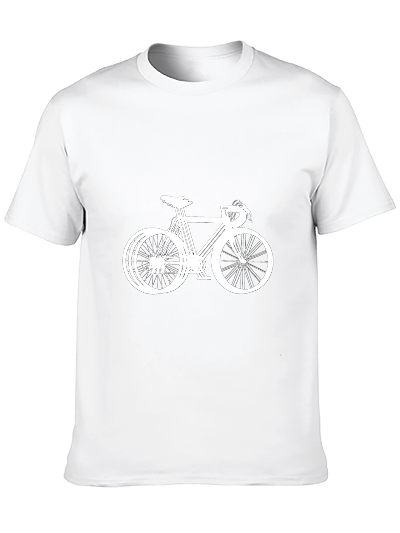 Bicycle Graphic T-Shirt - Stylish Bike Lover Tee