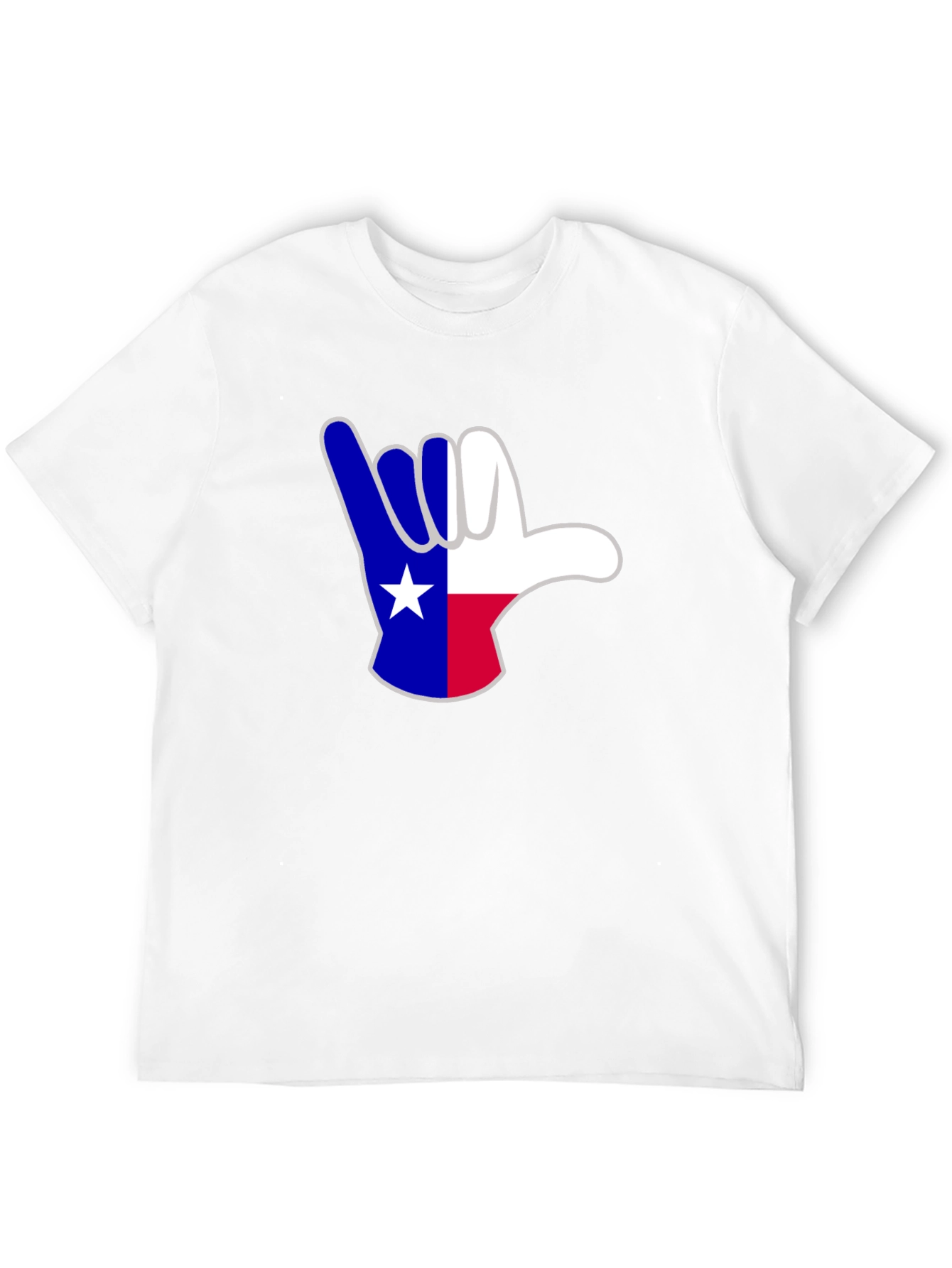 Texas Shaka Hand Sign T-Shirt