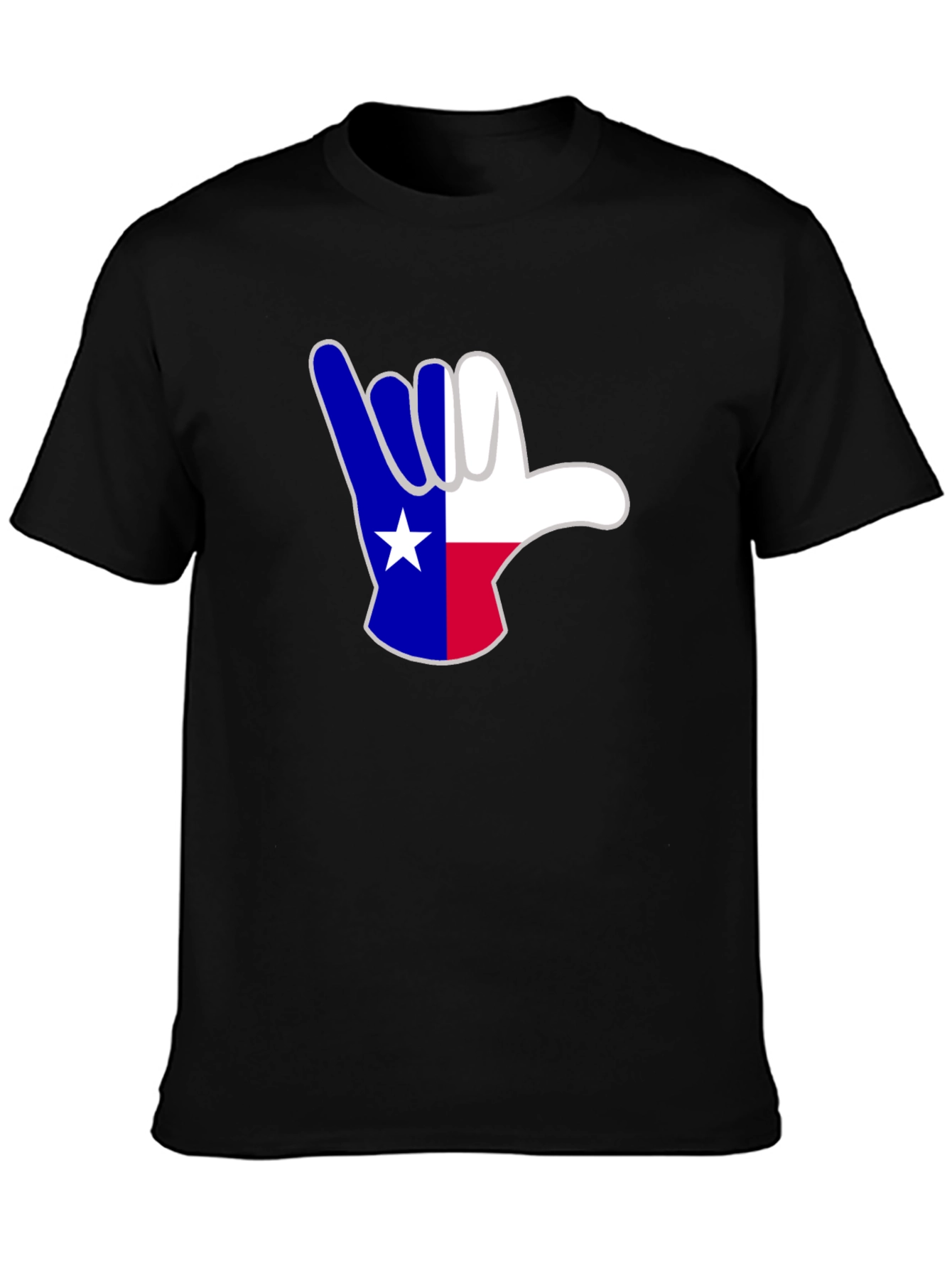 Texas Shaka Hand Sign T-Shirt