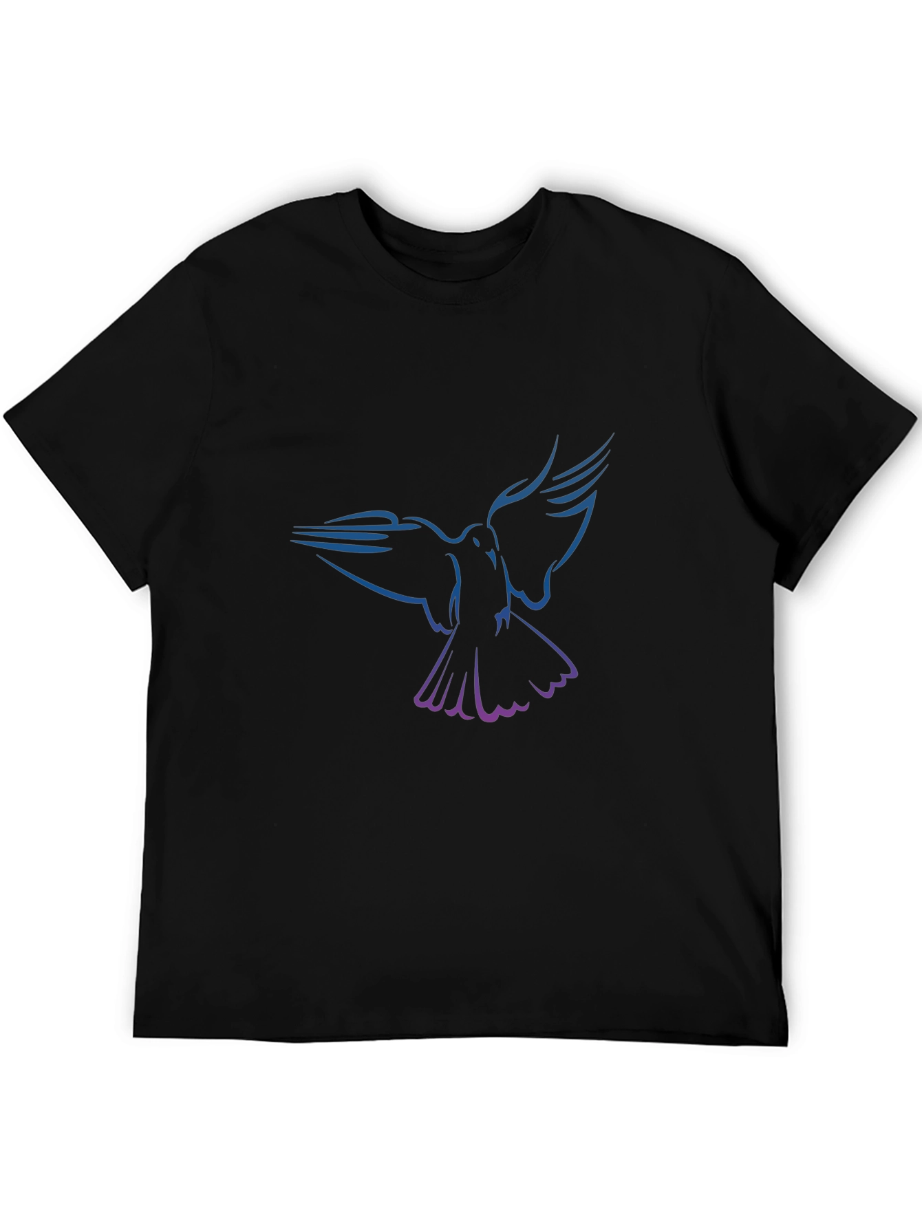 Dove Graphic Black T-Shirt