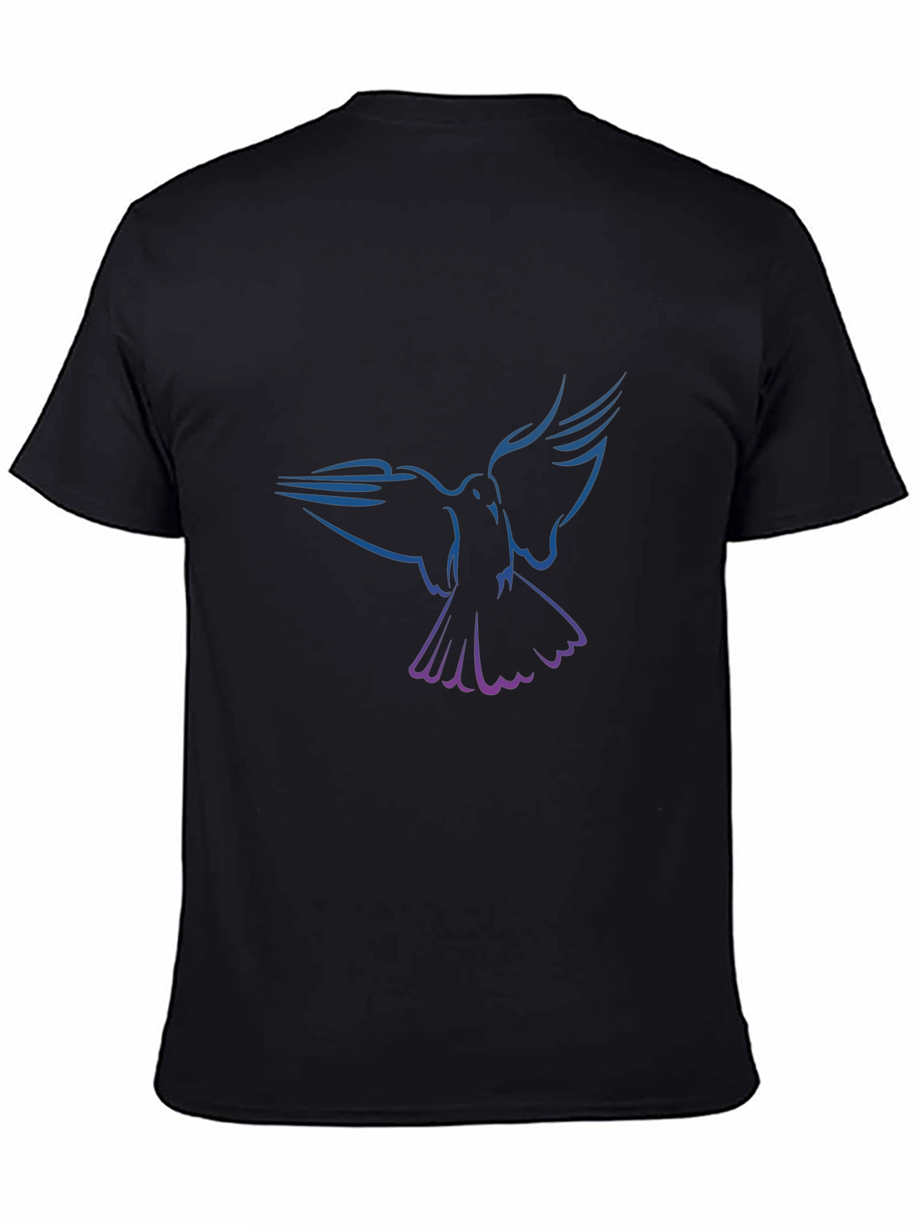 Dove Graphic Black T-Shirt