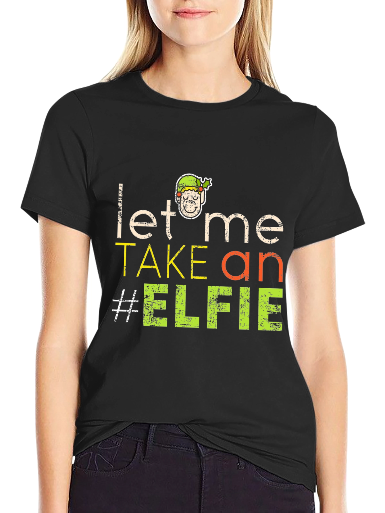 Elfie Selfie Christmas T-Shirt