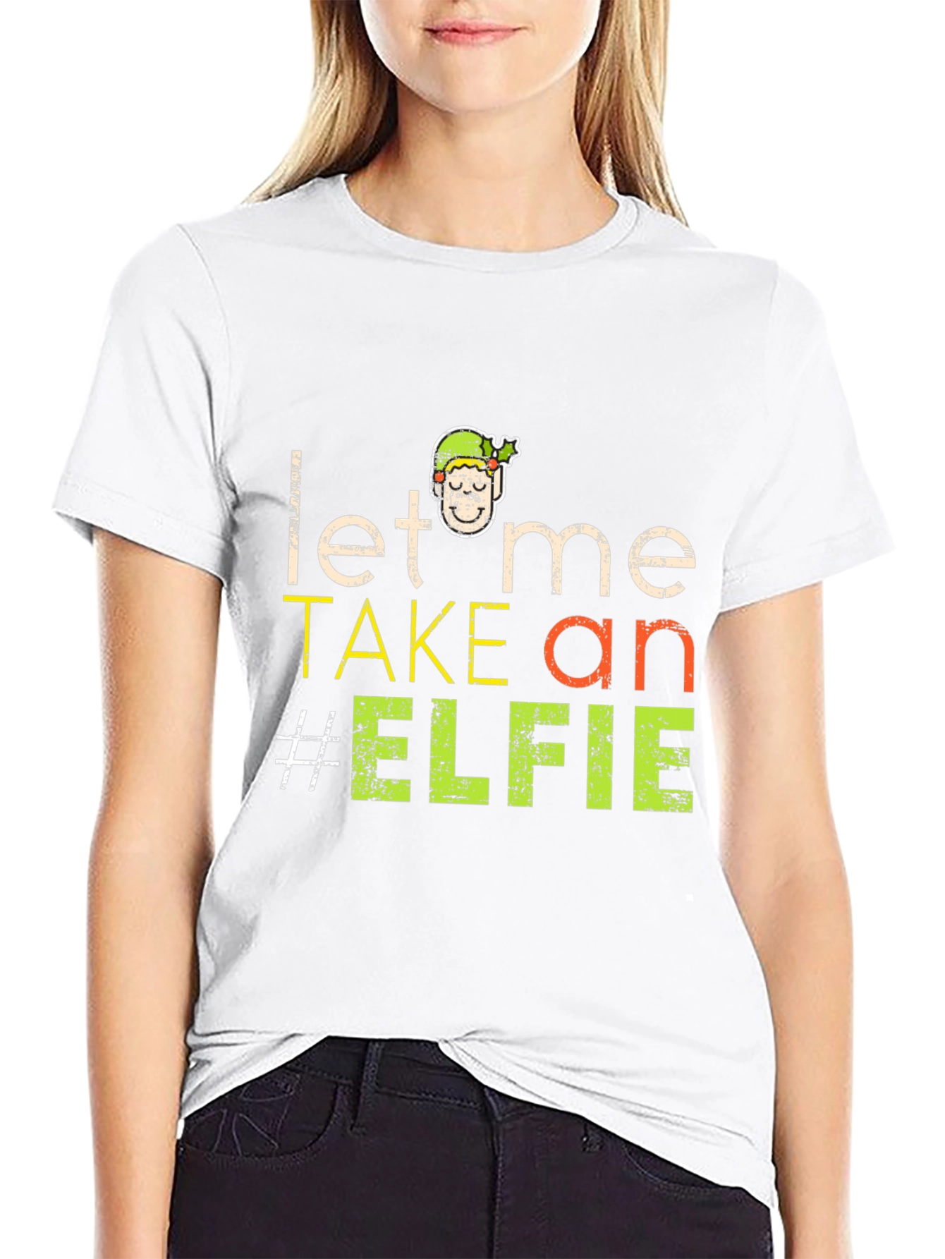 Elfie Selfie Christmas T-Shirt