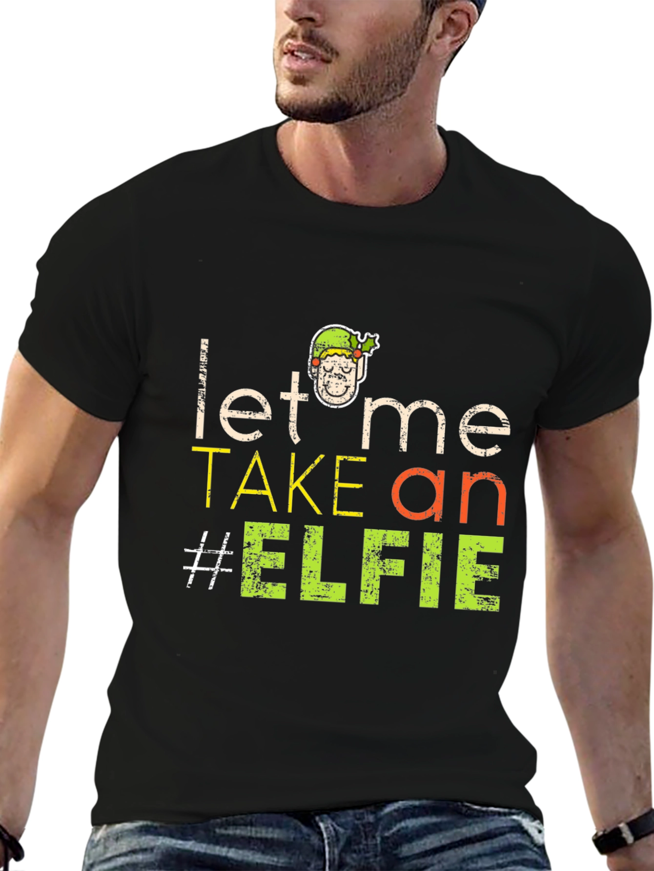 Elfie Selfie Christmas T-Shirt