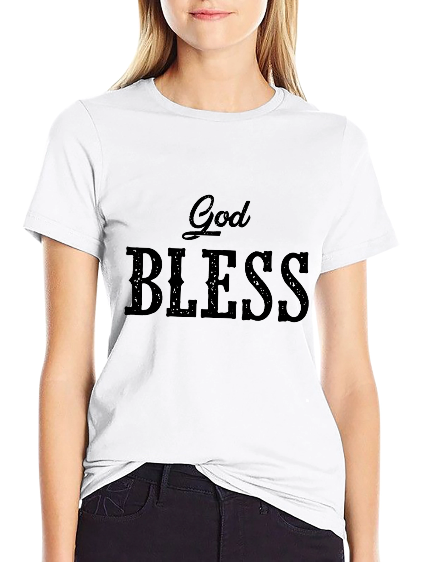 God Bless Black T-Shirt