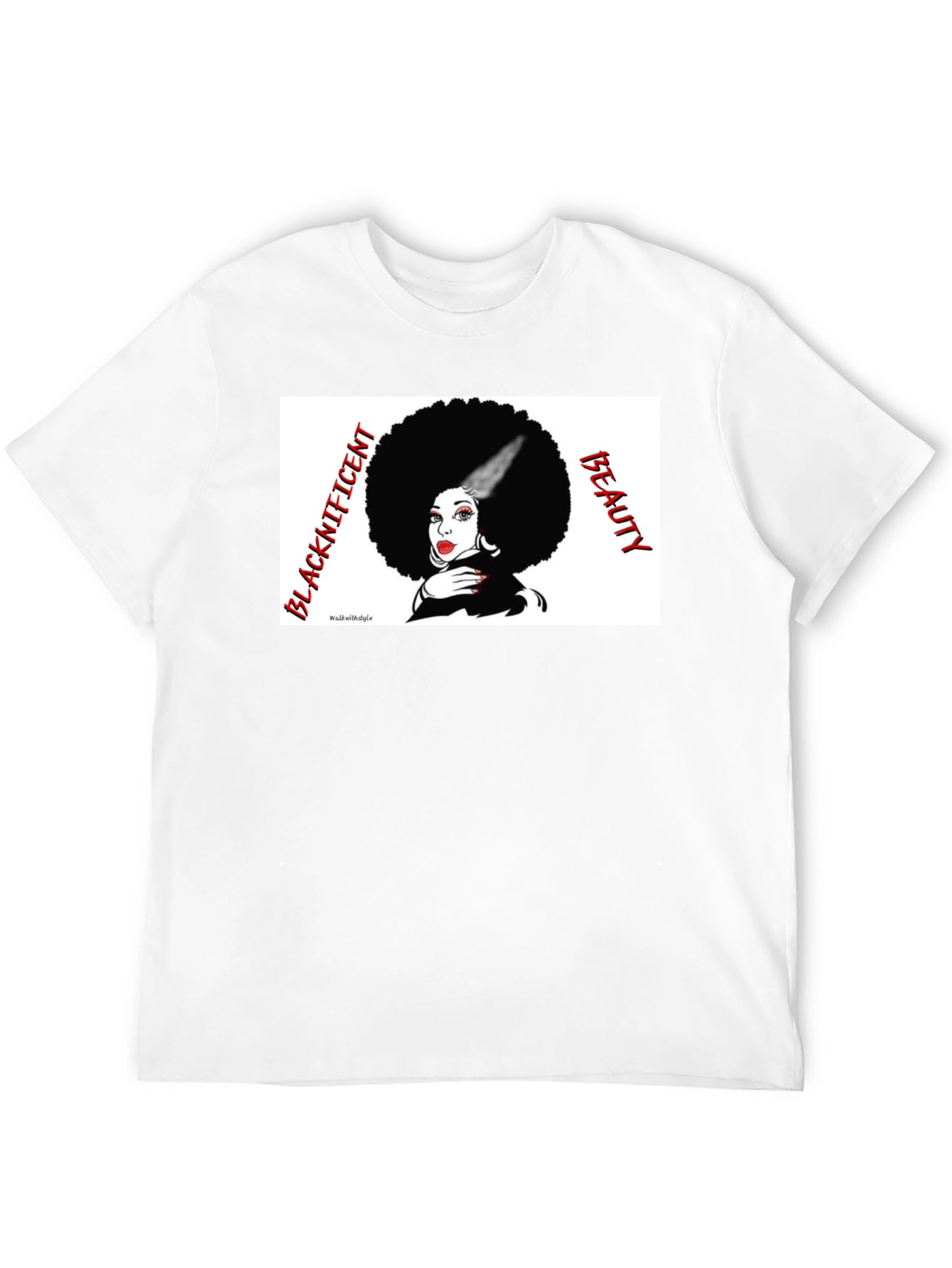 Blacknificent Beauty T-Shirt - Afro Queen Tee