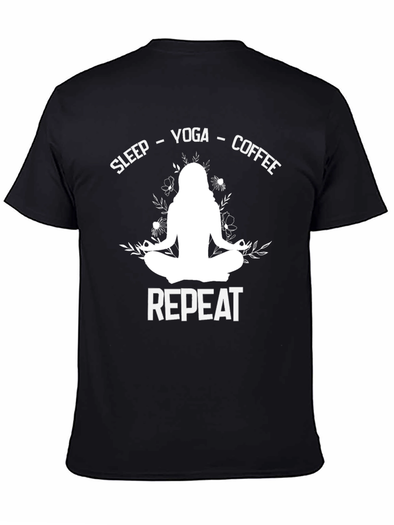 Sleep Yoga Coffee Repeat T-Shirt