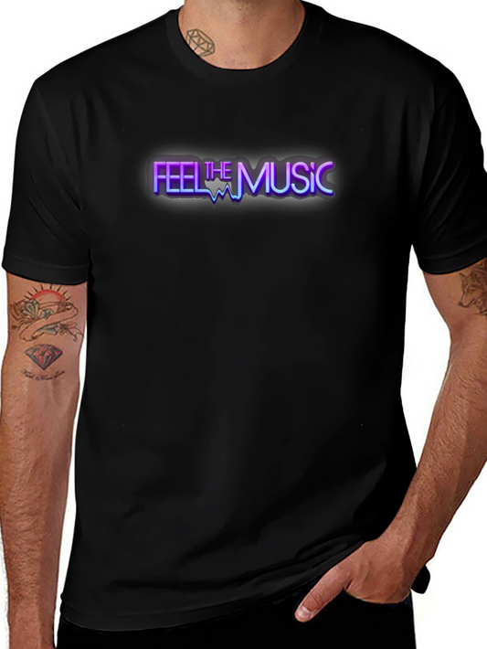 Feel The Music Graphic T-Shirt