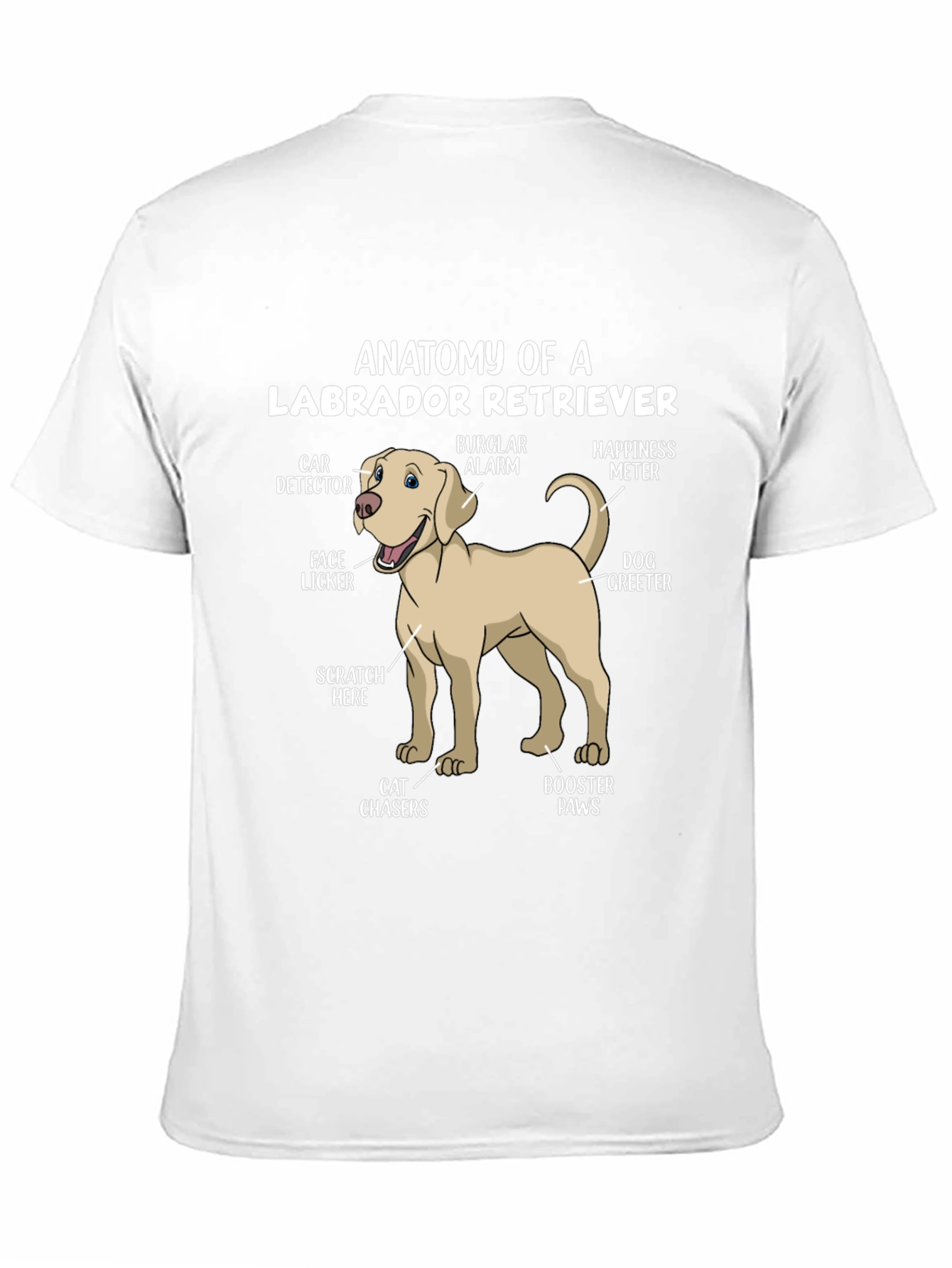 Anatomy of a Labrador Retriever T-Shirt
