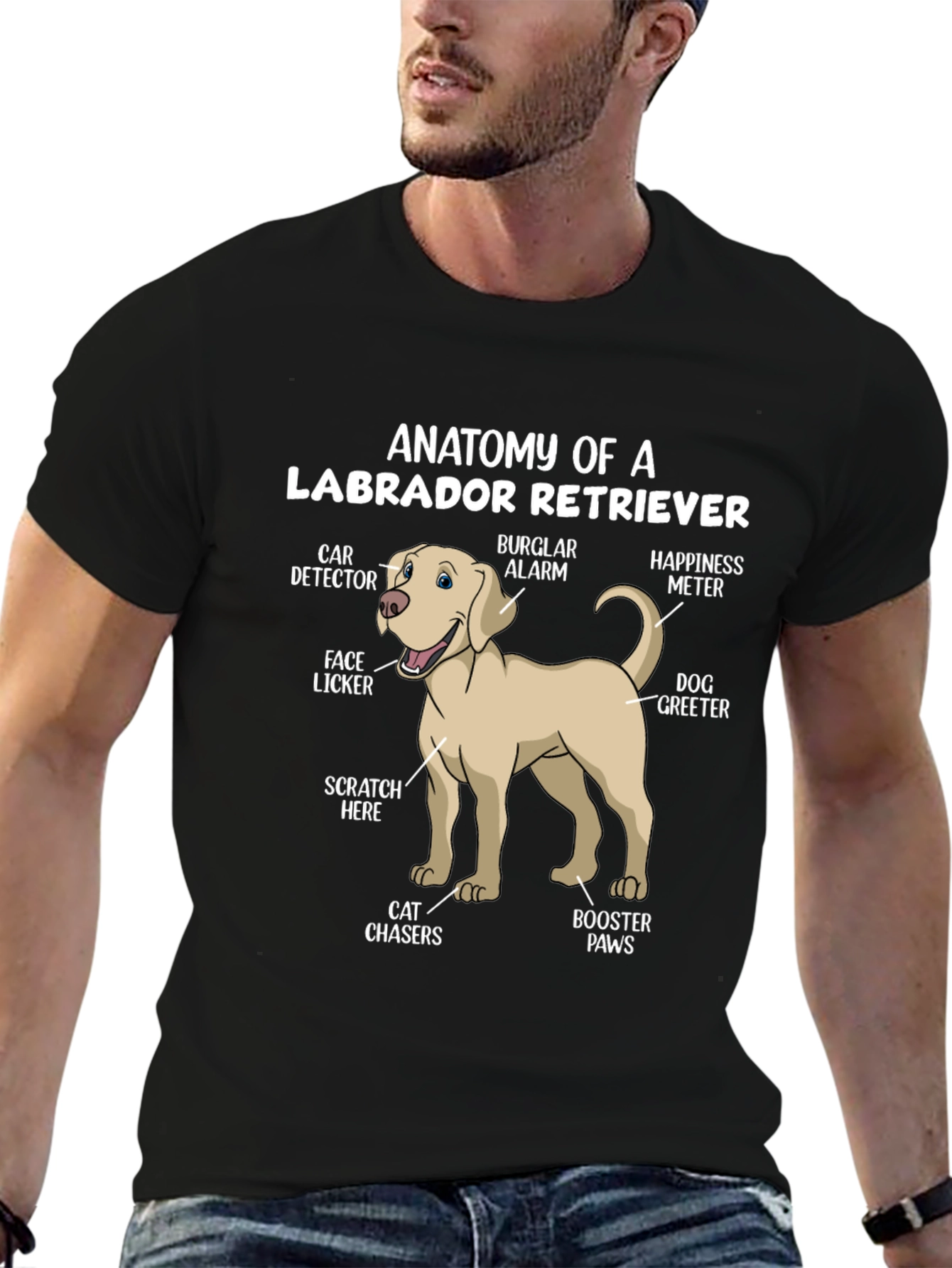 Anatomy of a Labrador Retriever T-Shirt