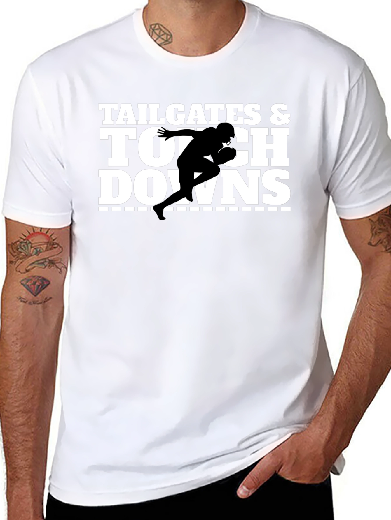 Tailgates & Touchdowns Graphic T-Shirt