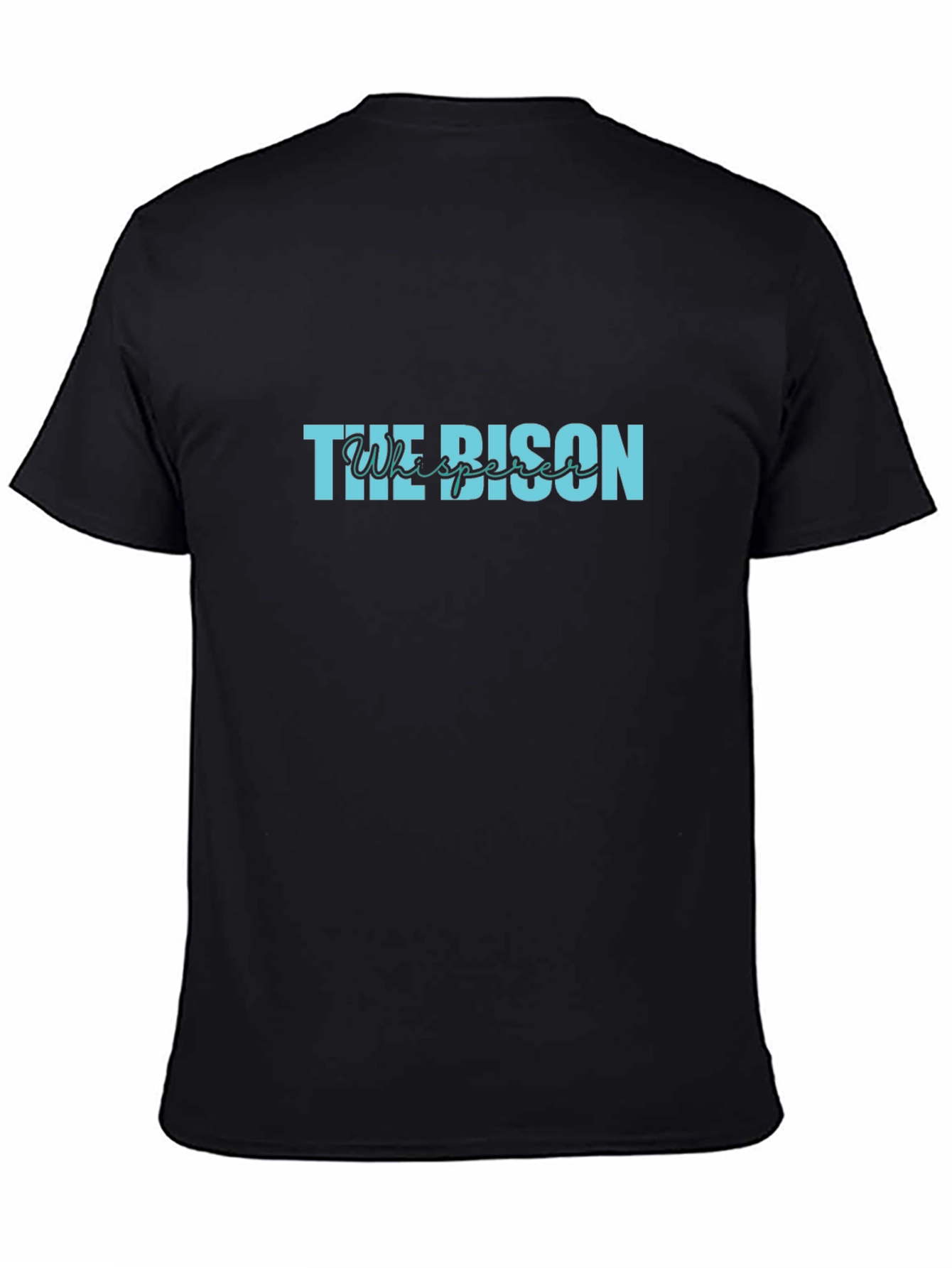 The Bison Whisperer Black T-Shirt