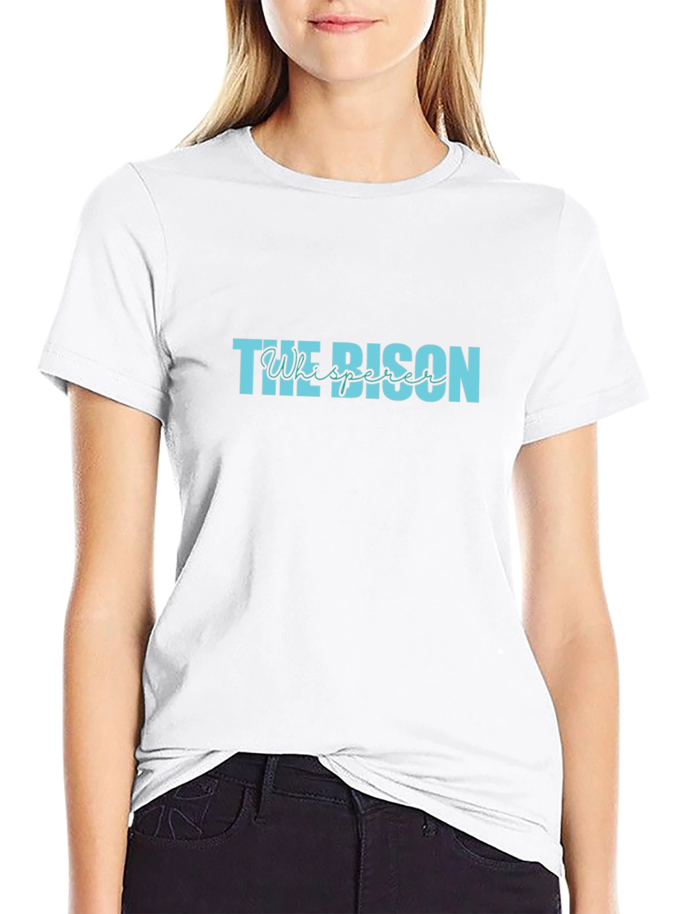 The Bison Whisperer Black T-Shirt
